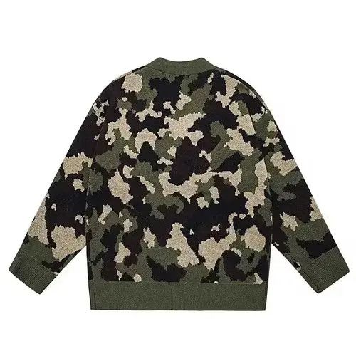 X2 Camo Knit Cardigan Sweater Size US M / EU 48-50 / 2 - 2 Thumbnail