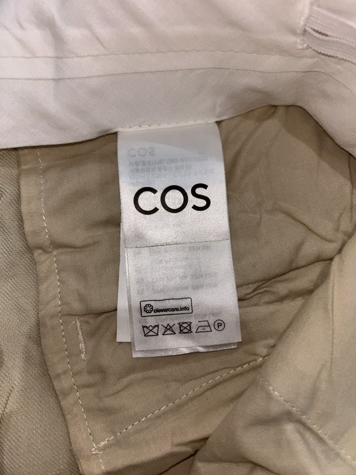 Cos COS Relaxed-fit Tailored Wide Leg Trousers Pants Size 32" / US 10 / IT 46 - 6 Thumbnail