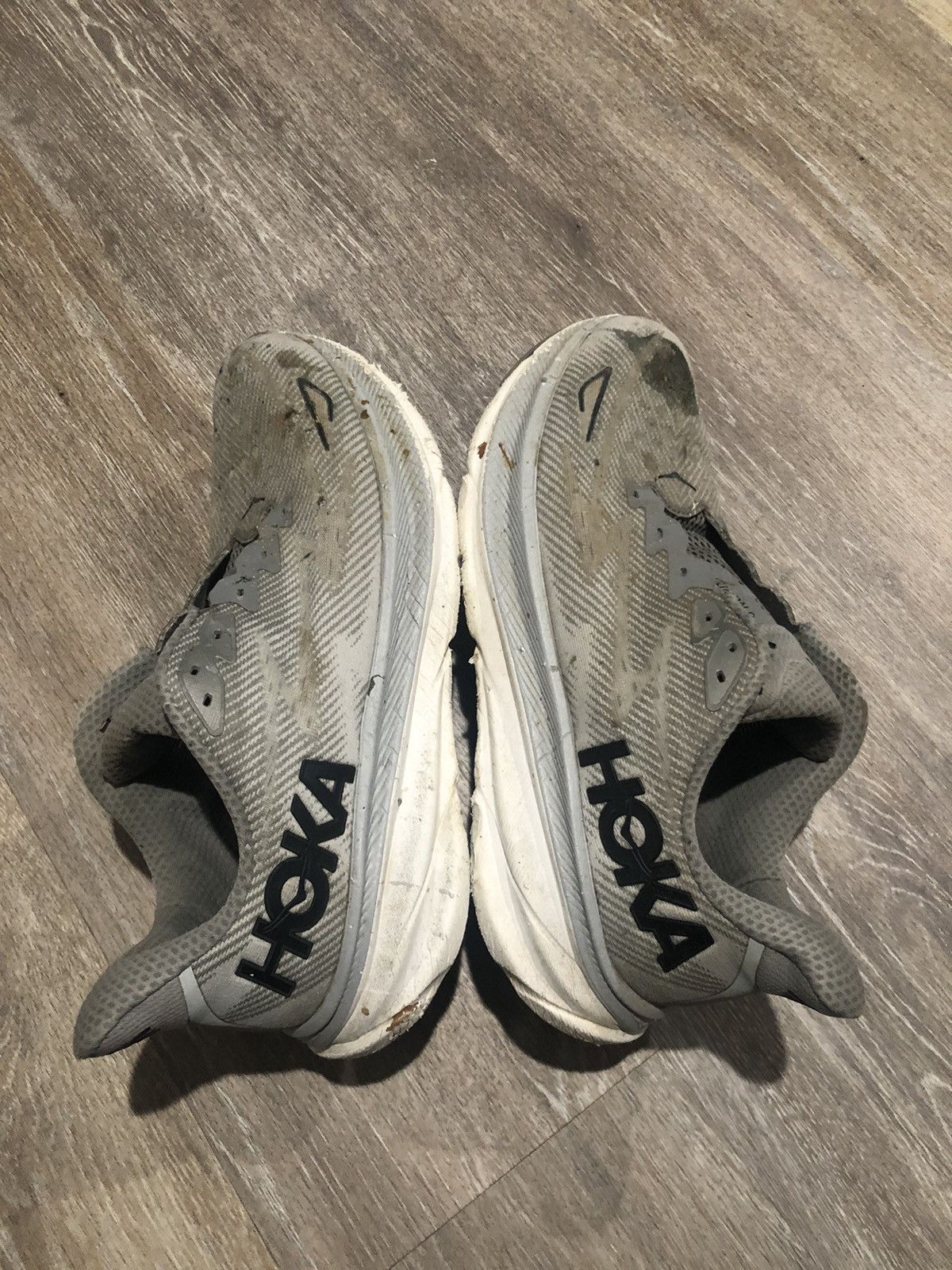 Hoka Hoka One One Clifton 9 Running Shoes Mens Size 12.5 Gray Size US 12.5 / EU 45-46 - 13 Thumbnail