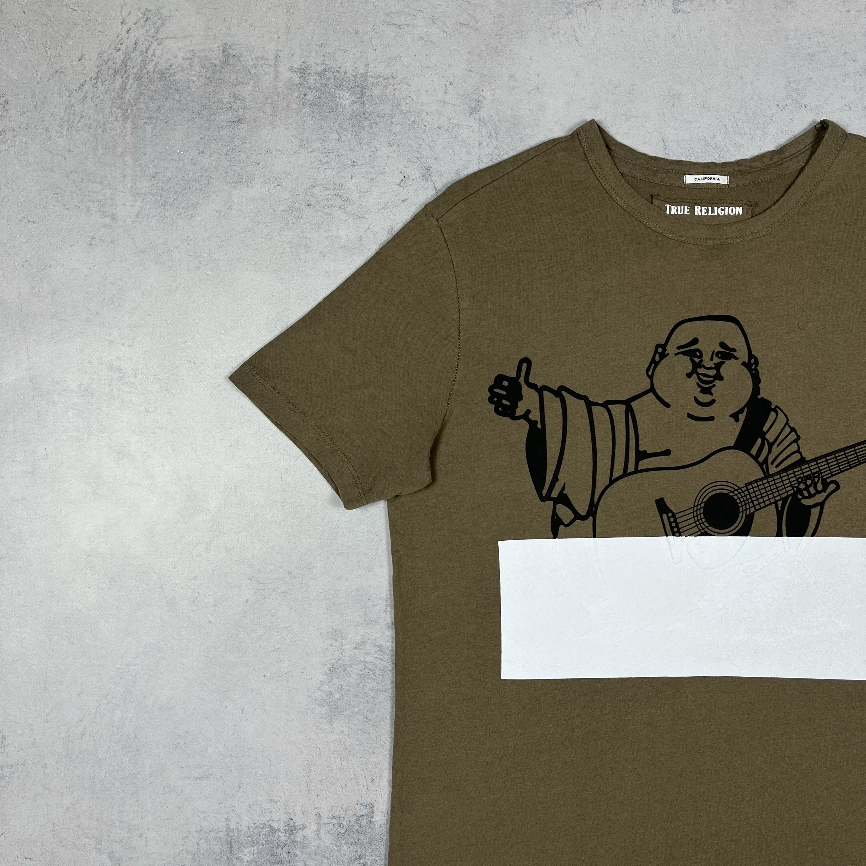 True Religion Japanese True Religion Y2K Big Logo Buddha T Shirt Size US S / EU 44-46 / 1 - 6 Thumbnail