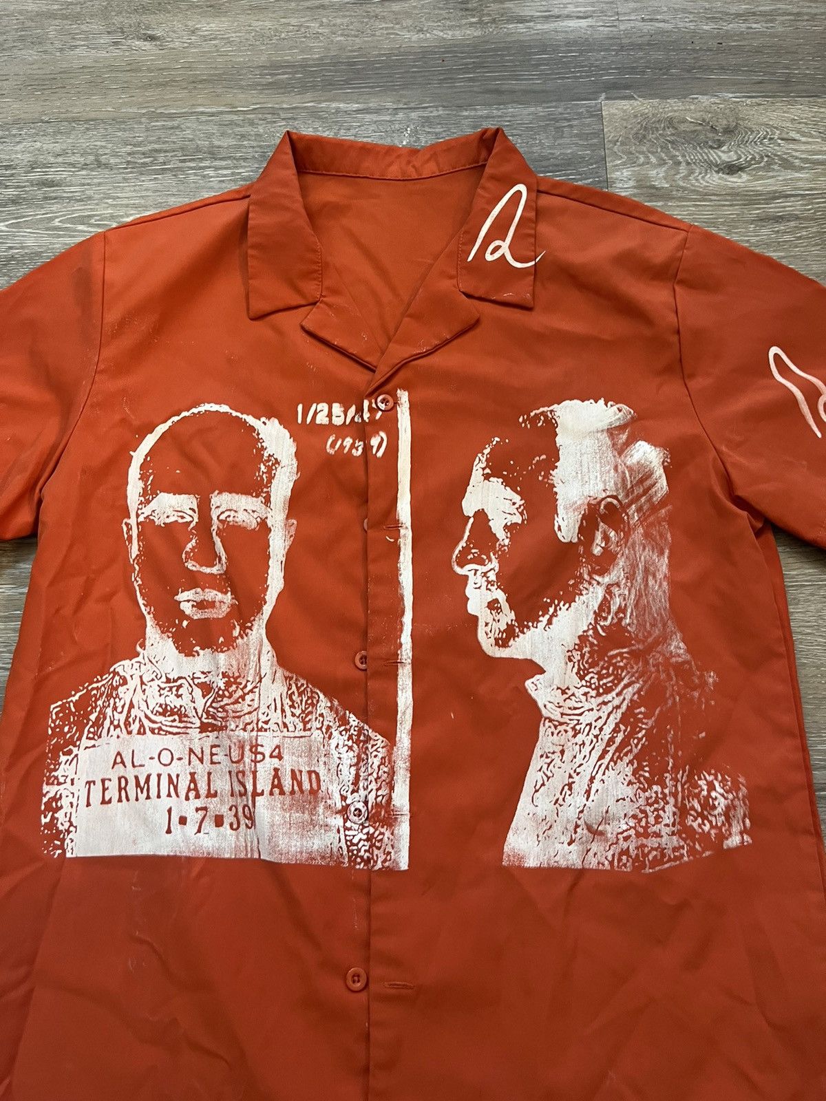 Japanese Brand Al Capone Mugshot Button Up Size US M / EU 48-50 / 2 - 2 Thumbnail