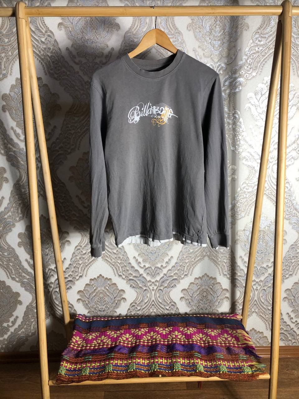 Billabong × Vintage VERY RARR BILLABONG LONG SLEEVE T-SHIRT SURF DOUBLE PRINTED Size US M / EU 48-50 / 2 - 2 Thumbnail
