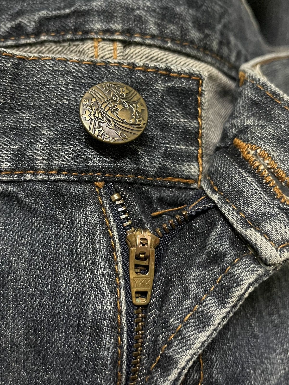 Japanese Brand × Vintage Dragon Motive Embroidery Jeans Size US 30 / EU 46 - 16 Thumbnail