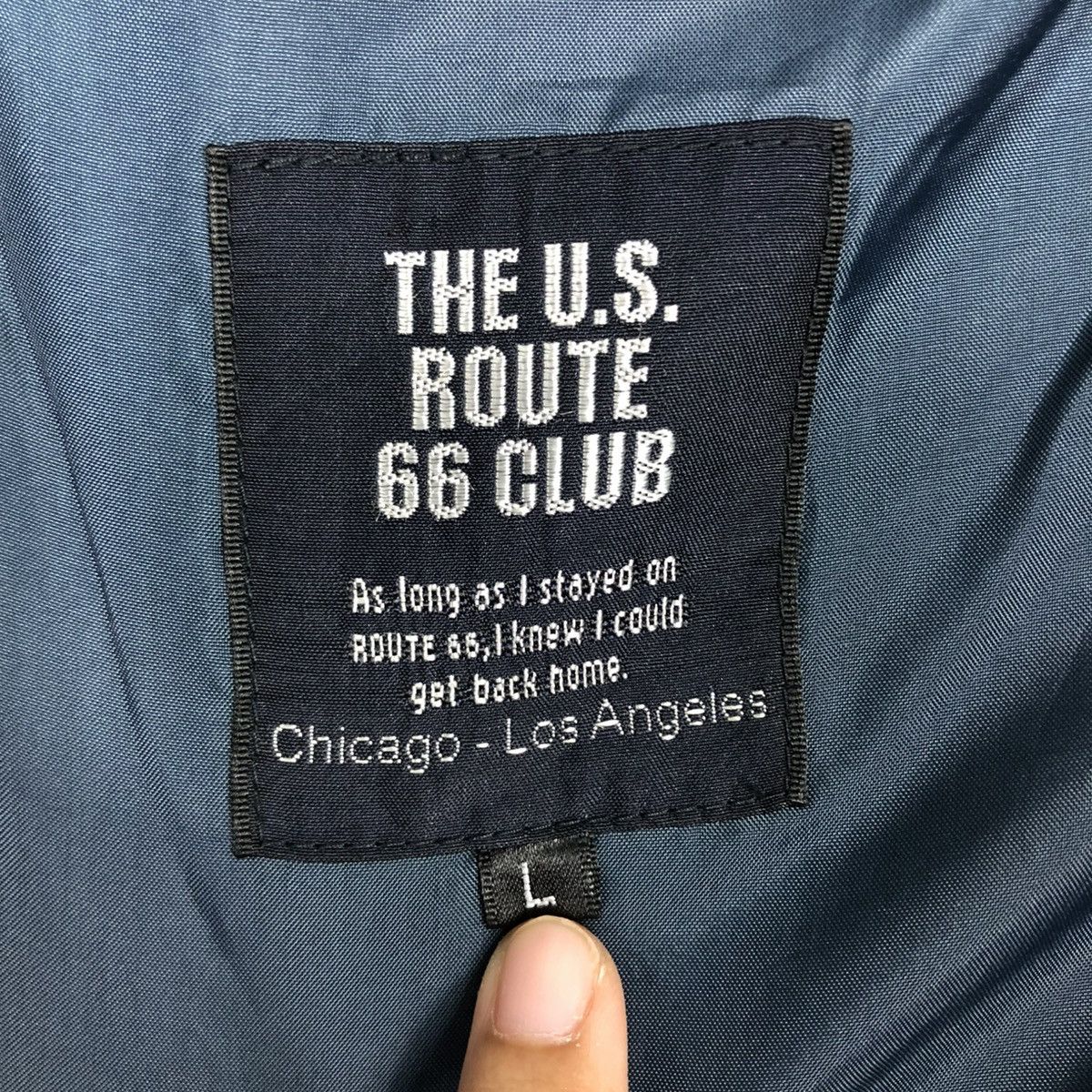 Japanese Brand 🔥VTG BOMBER JACKET ROUTE 66 CLUB BONDAGE BIKER ISSEY MIYAKE Size US L / EU 52-54 / 3 - 20 Thumbnail