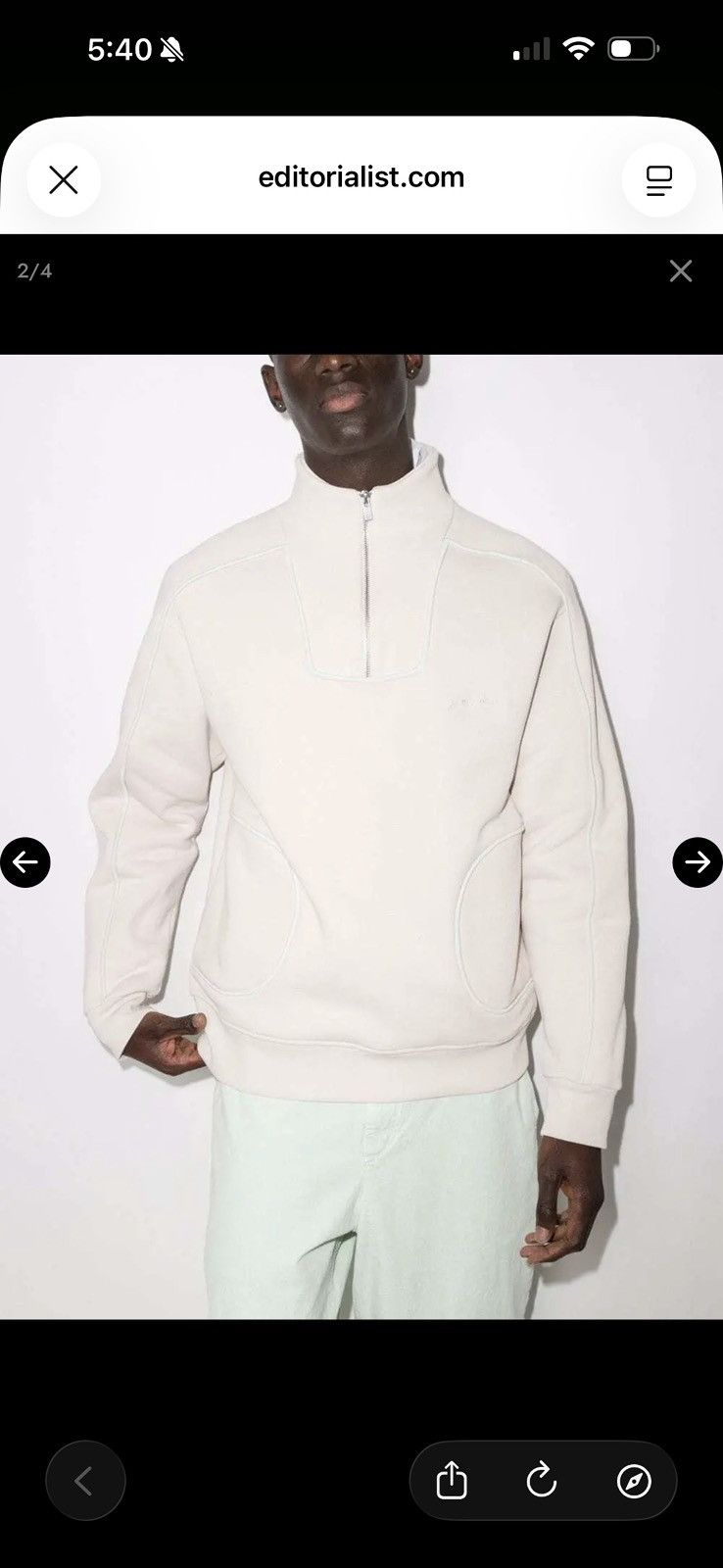 Other Jaquamous quarter zip Size US S / EU 44-46 / 1 - 7 Thumbnail