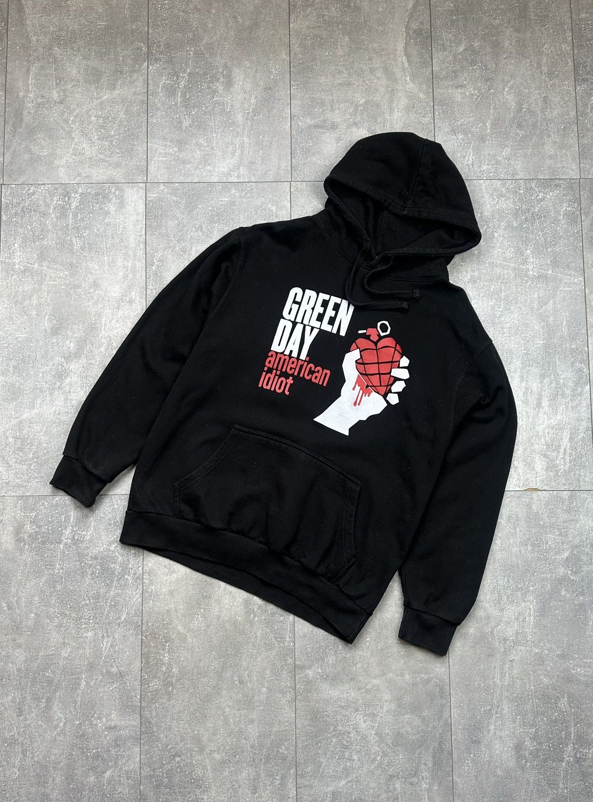 Band Tees Vintage Hoodie Green Day American Idiot Size US L / EU 52-54 / 3 - 1 Thumbnail
