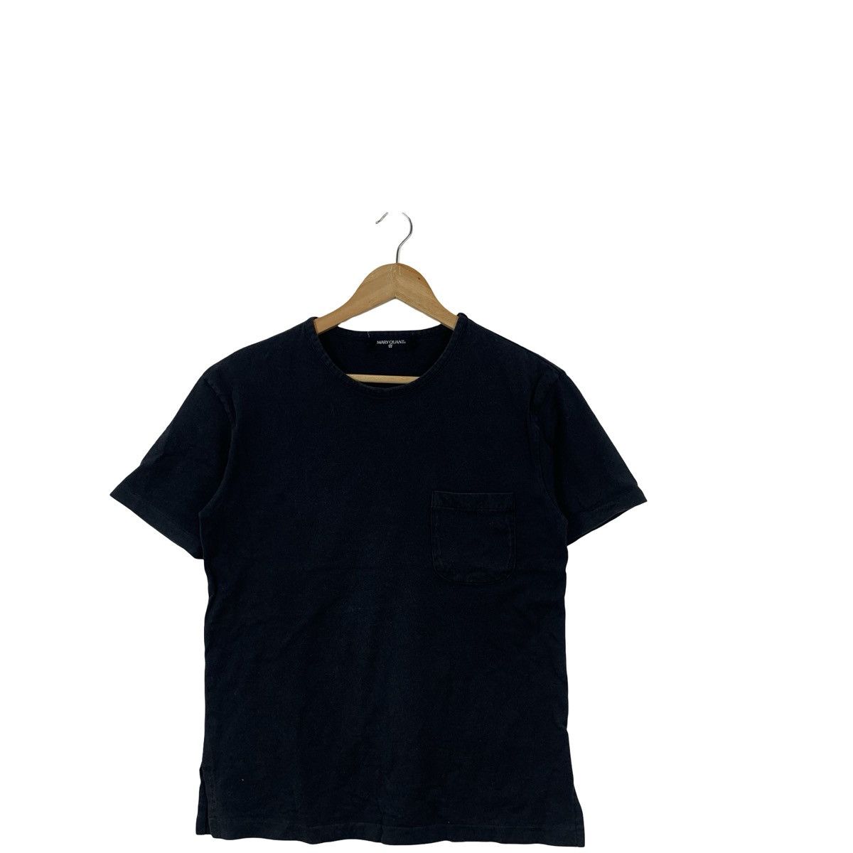Vintage Vintage MARY QUANT Backhit Og Logo Single Pocket Tee Shirt Size US S / EU 44-46 / 1 - 5 Thumbnail
