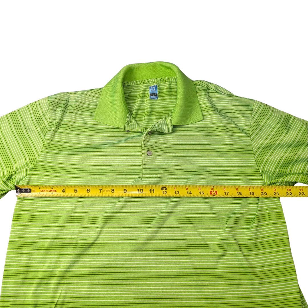 PGA Tour PGA Tour Striped Golf Polo | Men's L Size US L / EU 52-54 / 3 - 5 Thumbnail