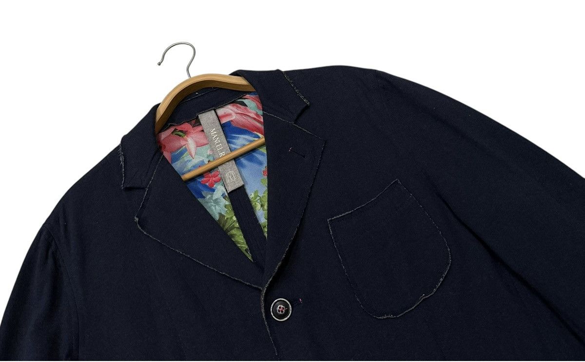 Manuel Ritz Vintage Manuel Ritz Deconstructred Chore Floral Jacket Size US L / EU 52-54 / 3 - 7 Thumbnail