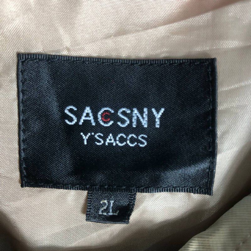 Japanese Brand × Y's for Men × Yohji Yamamoto Vintage Sacsny Y'saccs Zipper Jacket Size US L / EU 52-54 / 3 - 8 Thumbnail