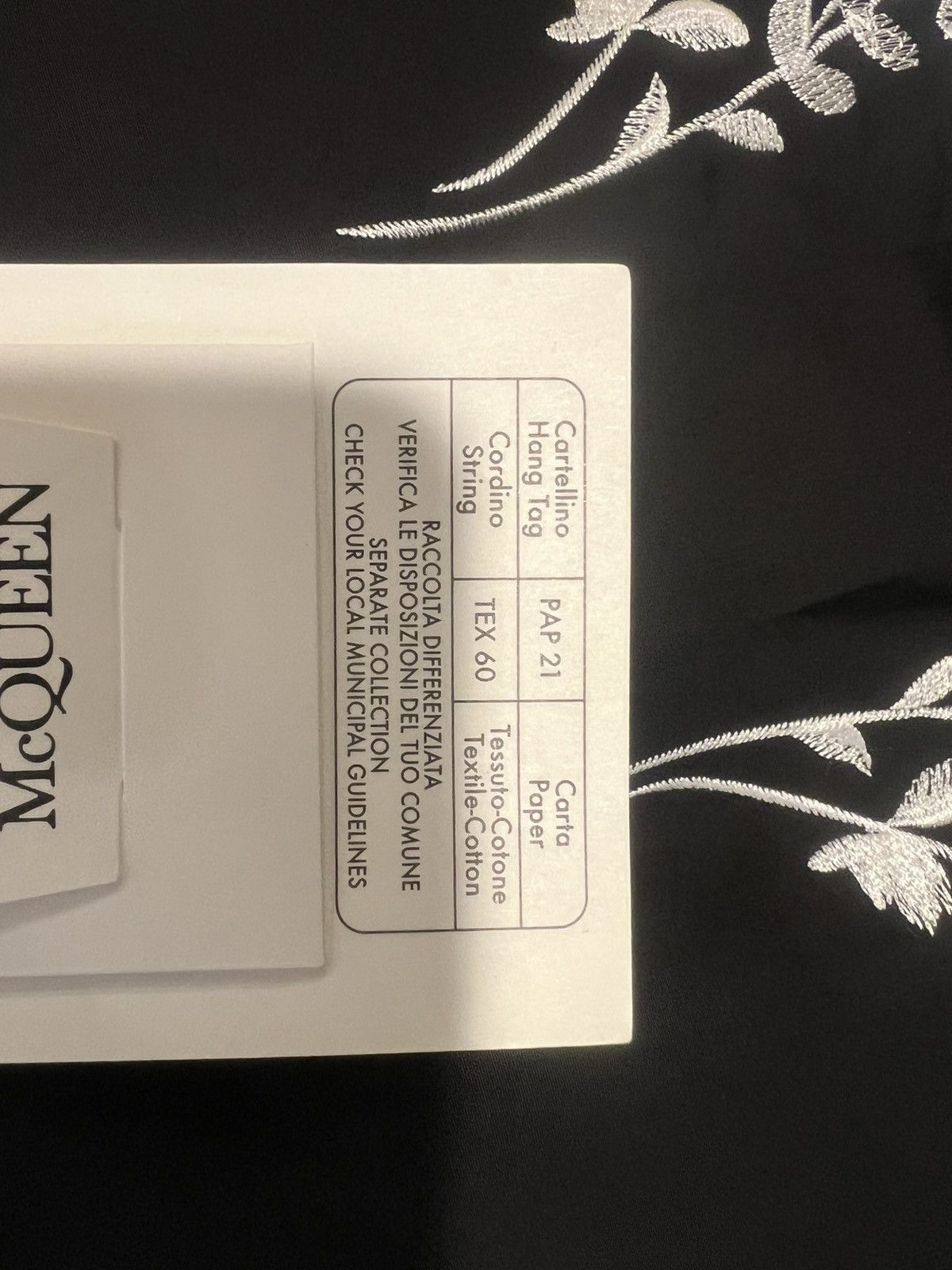 Alexander McQueen Alexander McQueen men’s shirt. 42/16.5. $1190 Size US L / EU 52-54 / 3 - 9 Thumbnail