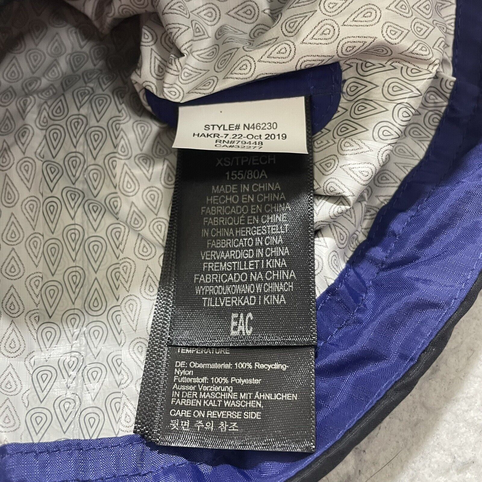 Marmot Marmot PreCip Eco Anorak 1/2 Zip Hooded Windbreaker Jacket Size XS / US 0-2 / IT 36-38 - 16 Thumbnail