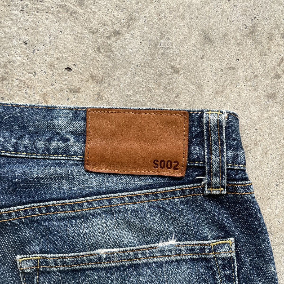 Japanese Brand × Jean × Vintage W32💥 Vintage Japanese StoneWash Jeans Faded Denim Pants Size US 32 / EU 48 - 9 Thumbnail