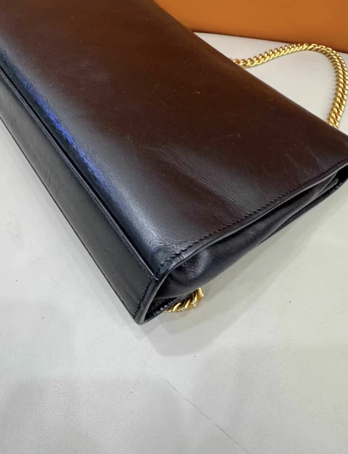 Yves Saint Laurent YSL black tassel chain shoulder bag J38 Size ONE SIZE - 7 Thumbnail