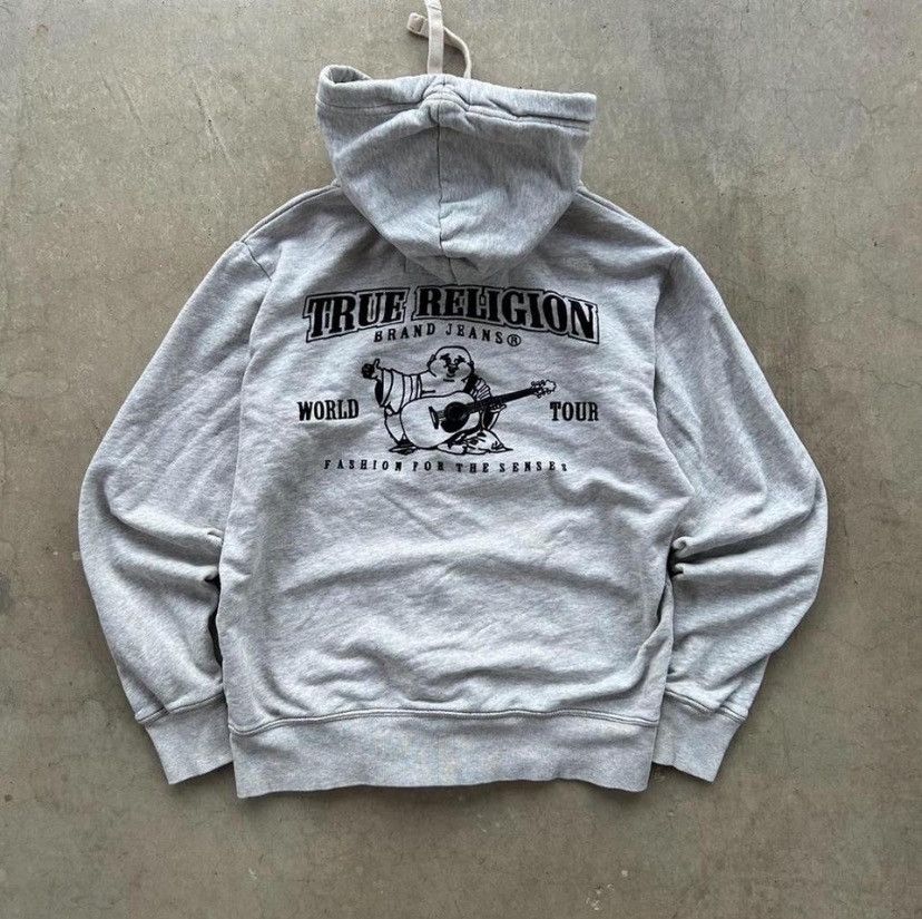 True Religion TRUE RELIGION Men’s Grey Hoodie Size US S / EU 44-46 / 1 - 3 Thumbnail