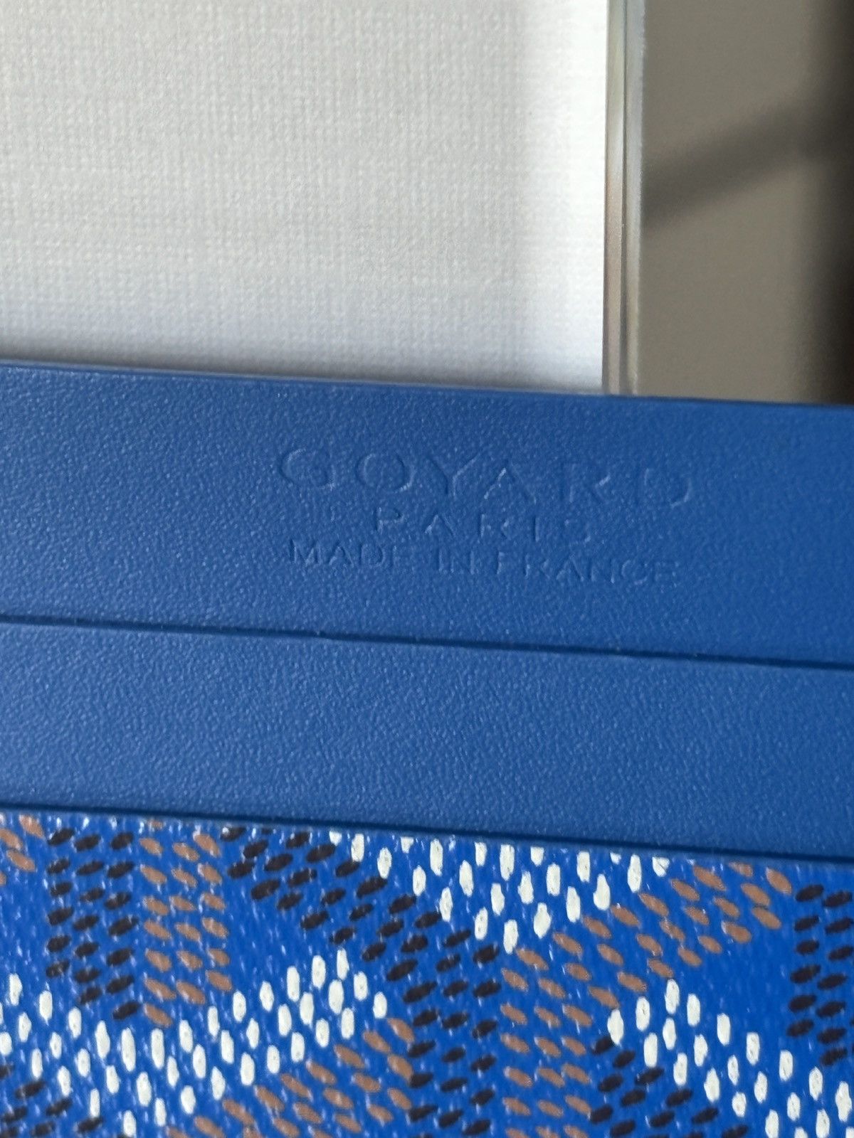 Goyard GOYARD | BLUE SULPICE CARDHOLDER WALLET Size ONE SIZE - 14 Thumbnail