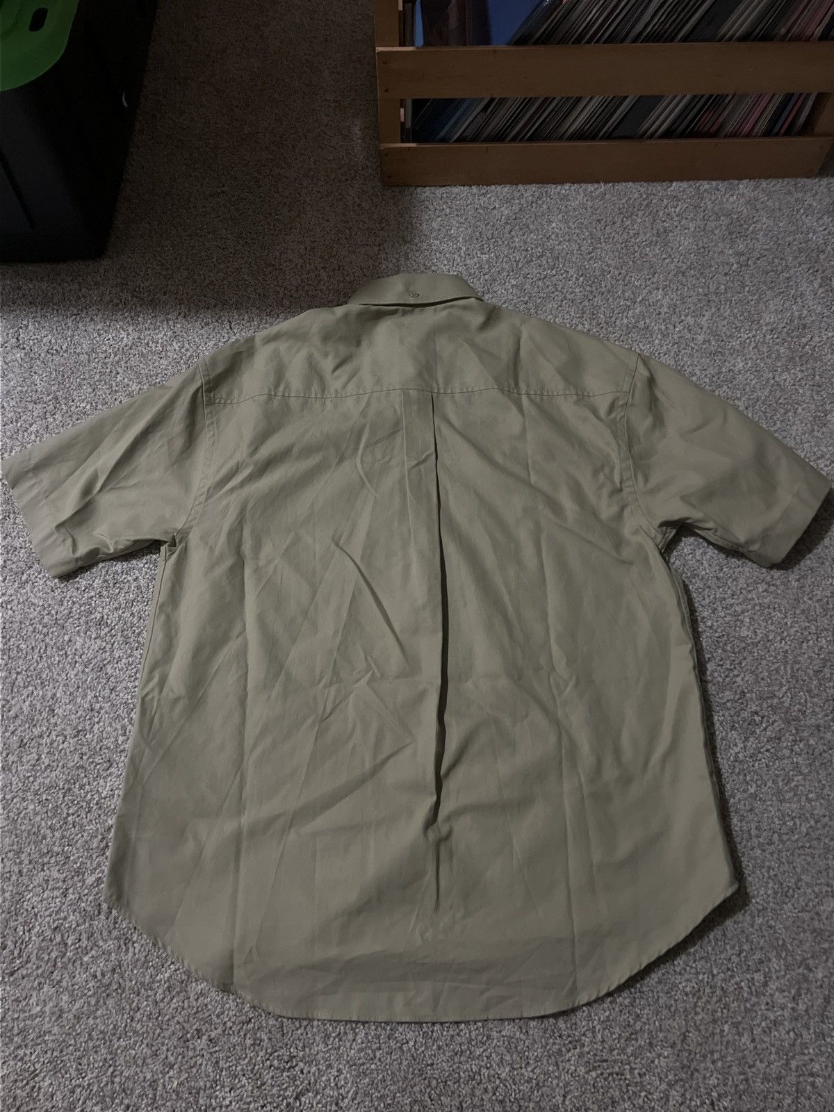 Burberry Burberry Beige Classic Monogram Logo Solid Color Polo Button Size US M / EU 48-50 / 2 - 7 Thumbnail