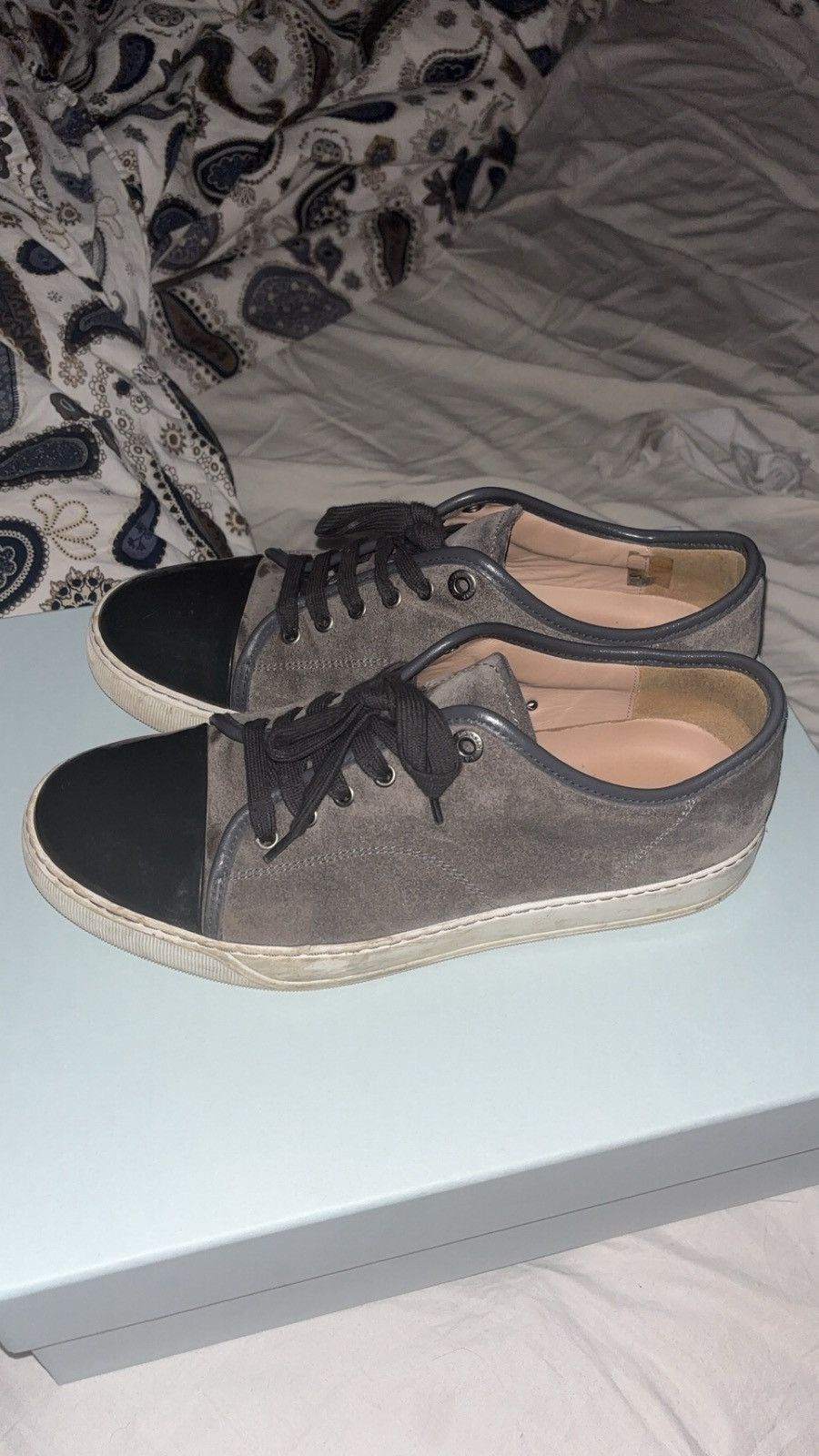 Lanvin Grey Lanvin Cap Toes Size US 8 / EU 41 - 1 Thumbnail