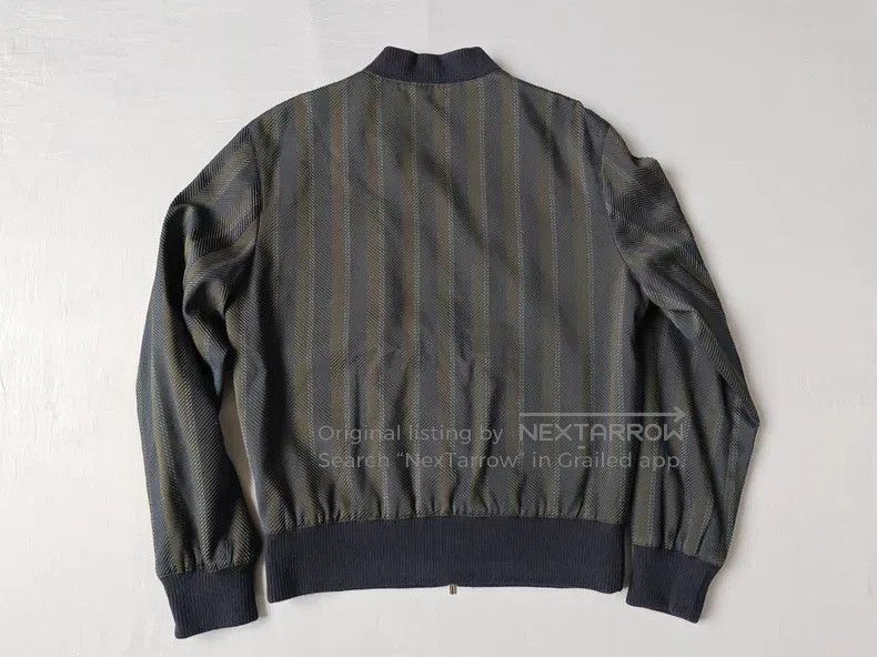 Hermes Hermes Casual jacket, blue and green striped color Size US M / EU 48-50 / 2 - 8 Thumbnail