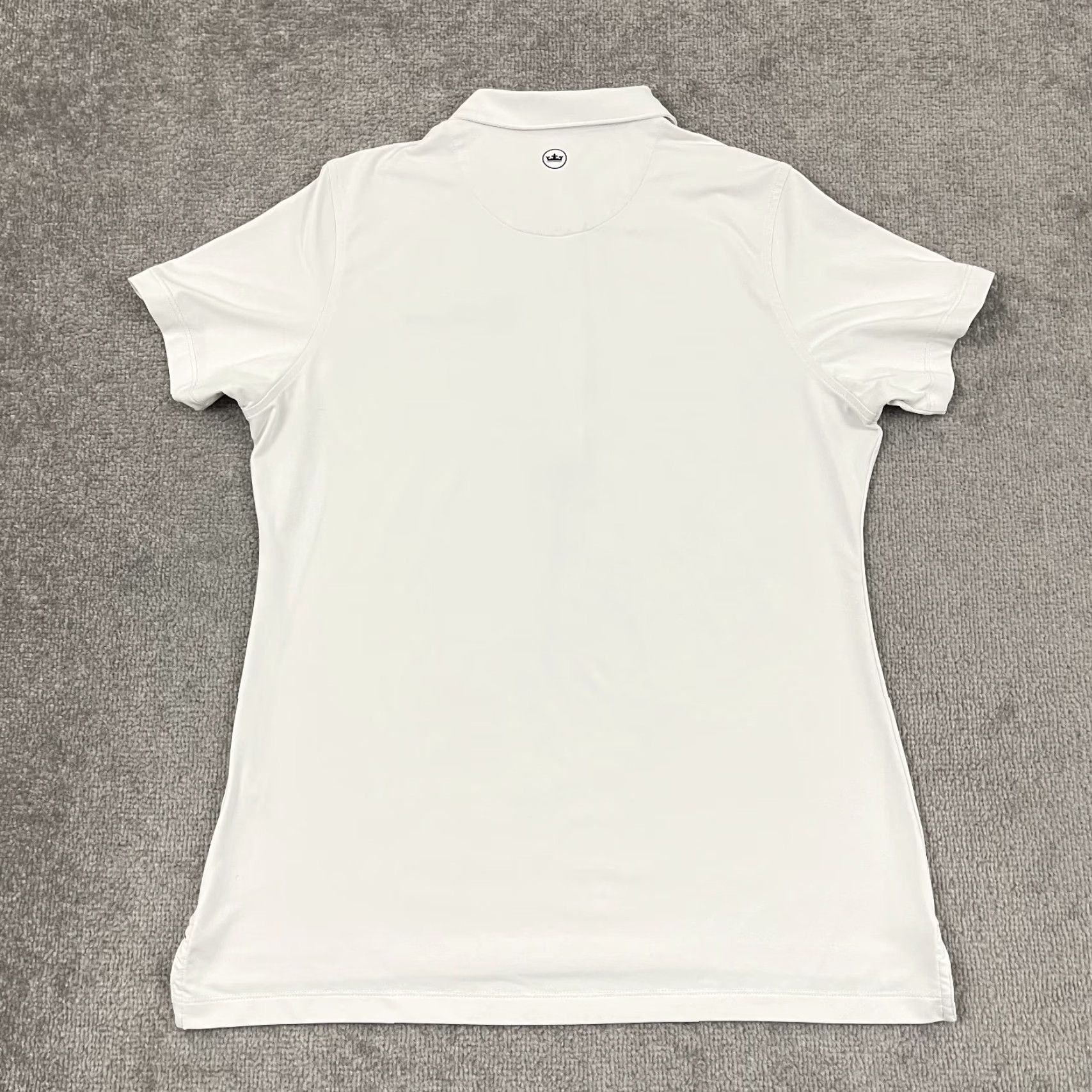 Peter Millar Peter Millar Polo Shirt Womens White Large BMW Championship Golf Performance UPF Size L / US 10 / IT 46 - 6 Thumbnail