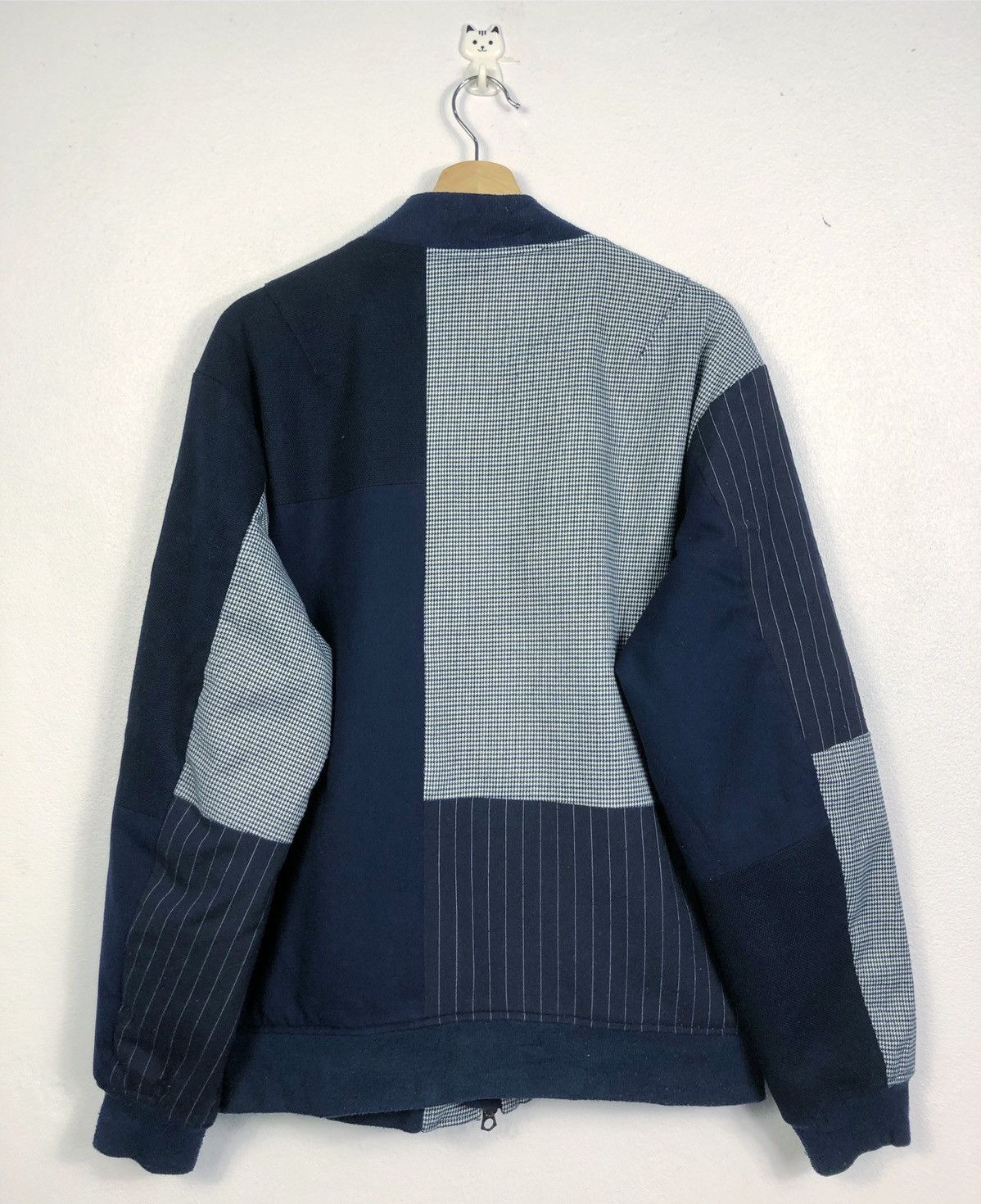 Japanese Brand Rare Inherit Japan Patchwork Zipper Jacket Size US L / EU 52-54 / 3 - 6 Thumbnail