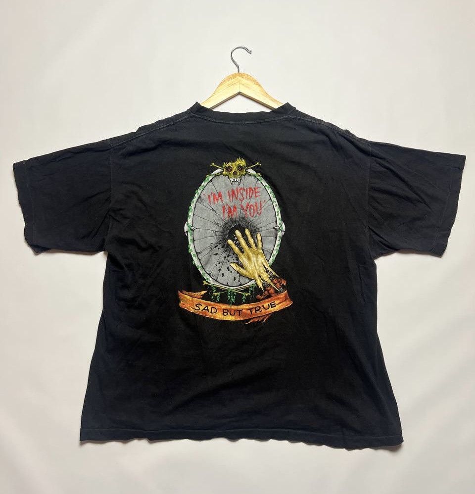 Brockum RARE 1991 Metallica "Sad But True" Tour Shirt Pushead Size US XL / EU 56 / 4 - 2 Thumbnail