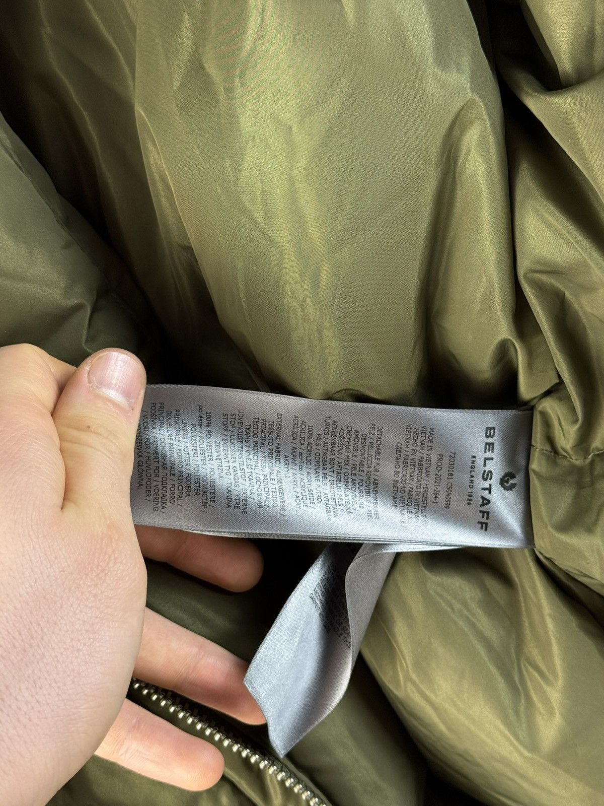 Belstaff Belstaff Puffer Hooded 750 Down Fill Parka Winter Jacket 🥶 Size XL / US 12-14 / IT 48-50 - 10 Thumbnail