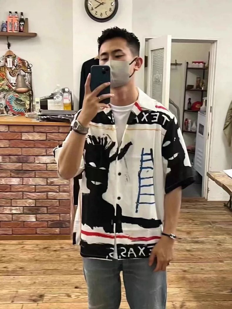 Wacko Maria wacko maria Basquiat short-sleeved shirt Size US M / EU 48-50 / 2 - 2 Thumbnail