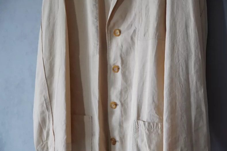 Yohji Yamamoto Yohji Yamamoto94SS Linen Terrace Jacket 2503-Nextarrow Size US M / EU 48-50 / 2 - 3 Thumbnail