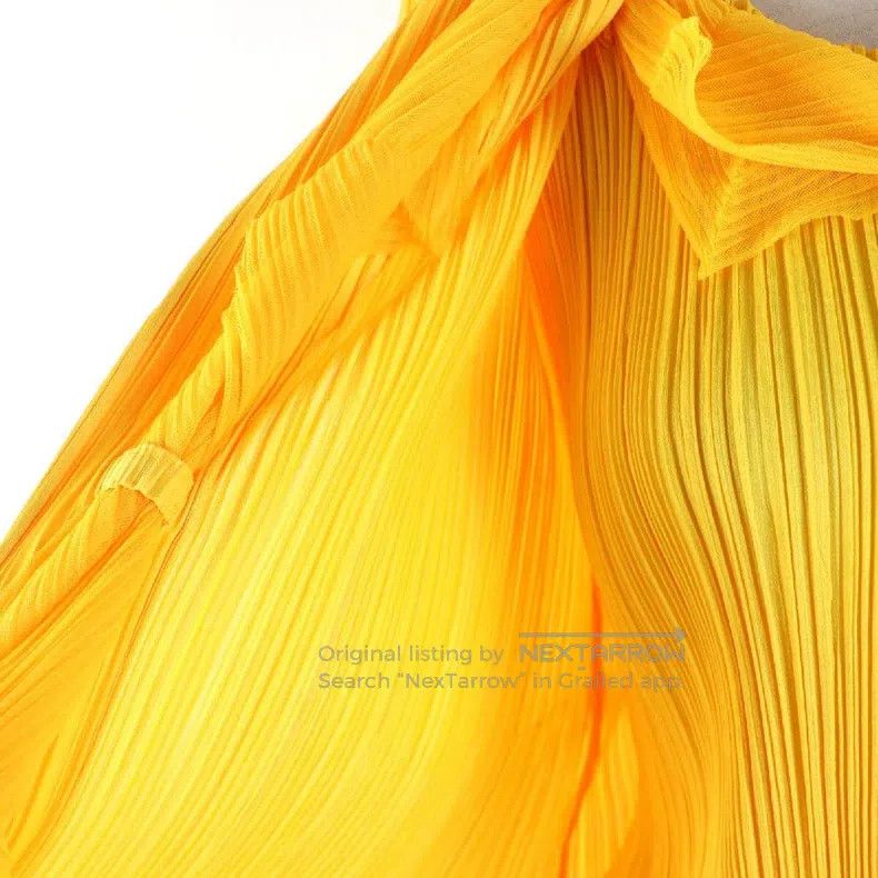 Issey Miyake Issey Miyake Yellow Coat Size M / US 6-8 / IT 42-44 - 7 Thumbnail