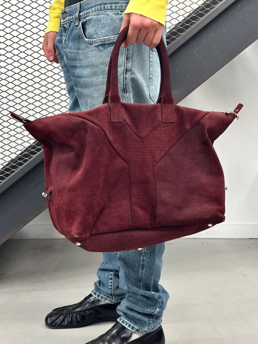 Yves Saint Laurent AW2009 Yves Saint Laurent Bordeaux Leather Handle Bag Size ONE SIZE - 1 Thumbnail