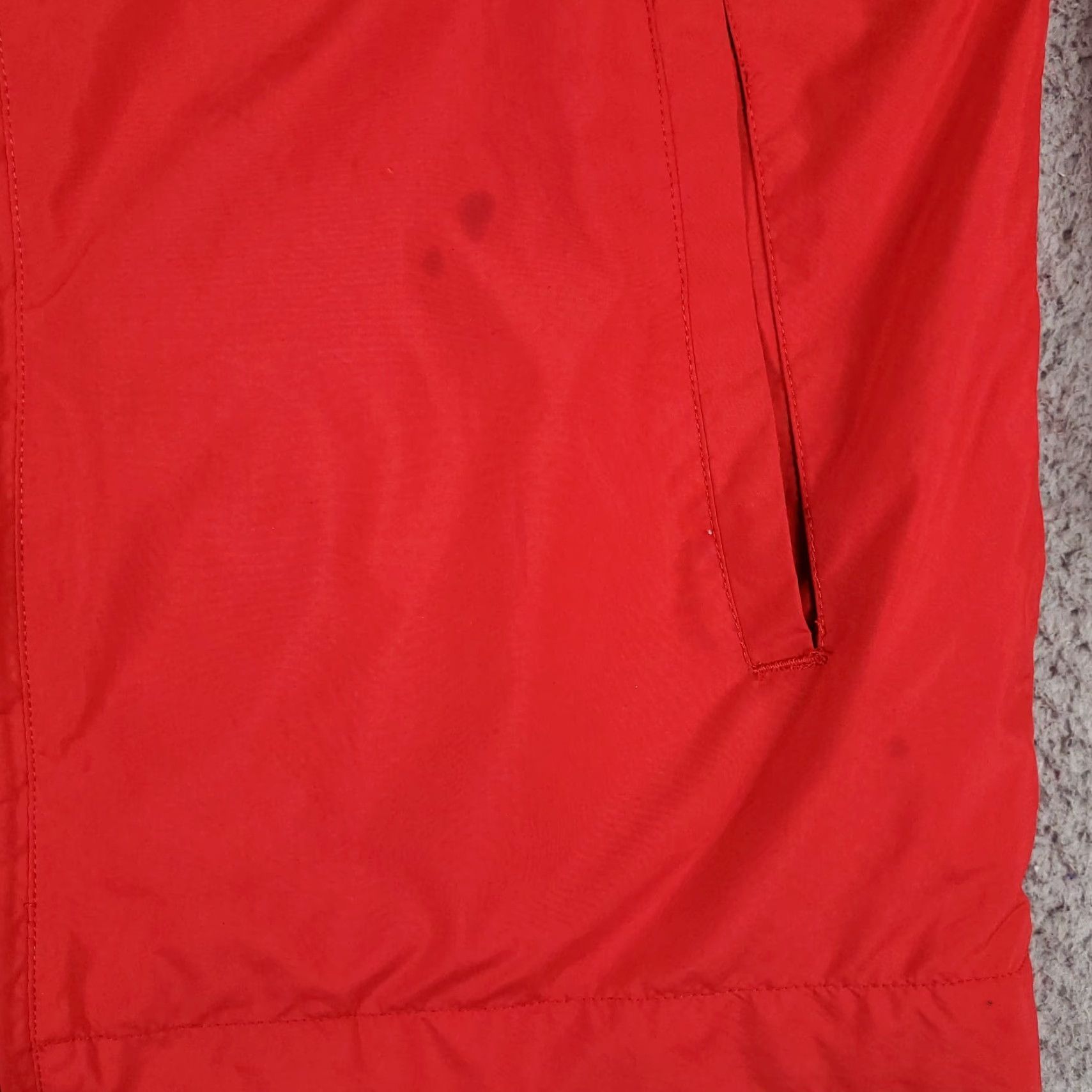 Champion Champion Jacket Mens L Red Full Zip Windbreaker Jacket - Parks/Everyday? (Note: Must use original words only; do not add new info) Size US L / EU 52-54 / 3 - 6 Thumbnail