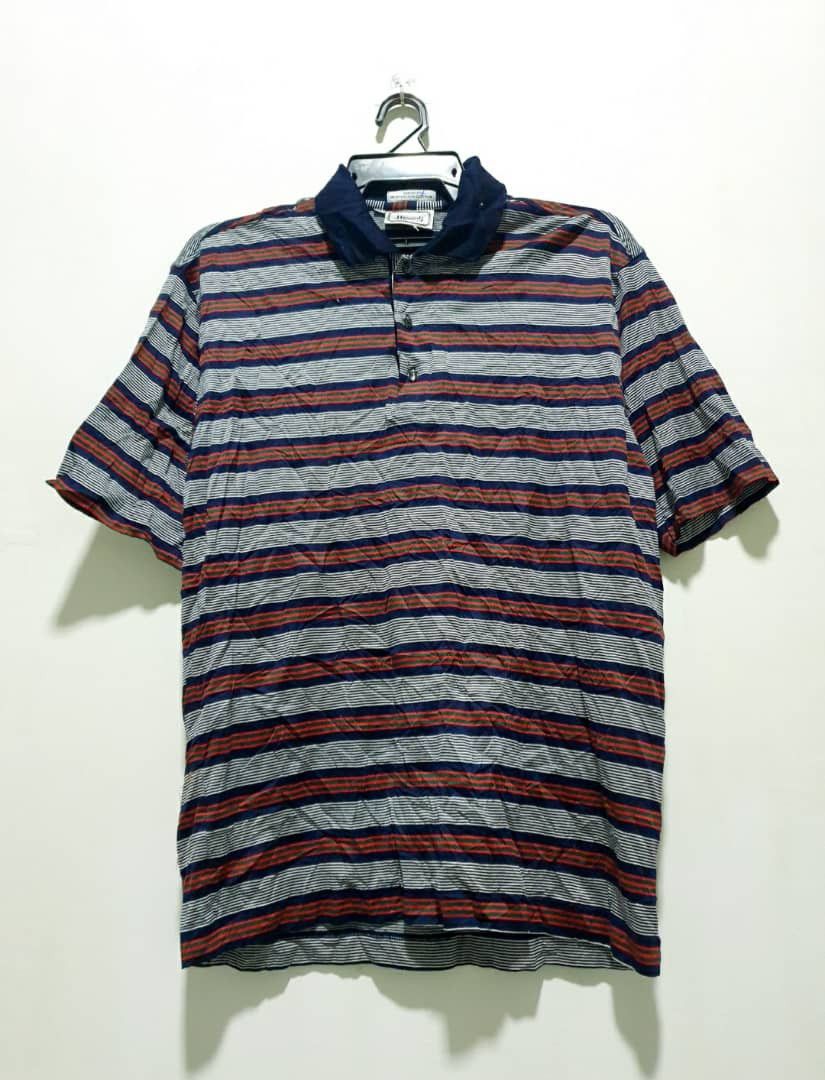Harrods Harrods stipe polo shirt Size US M / EU 48-50 / 2 - 2 Thumbnail