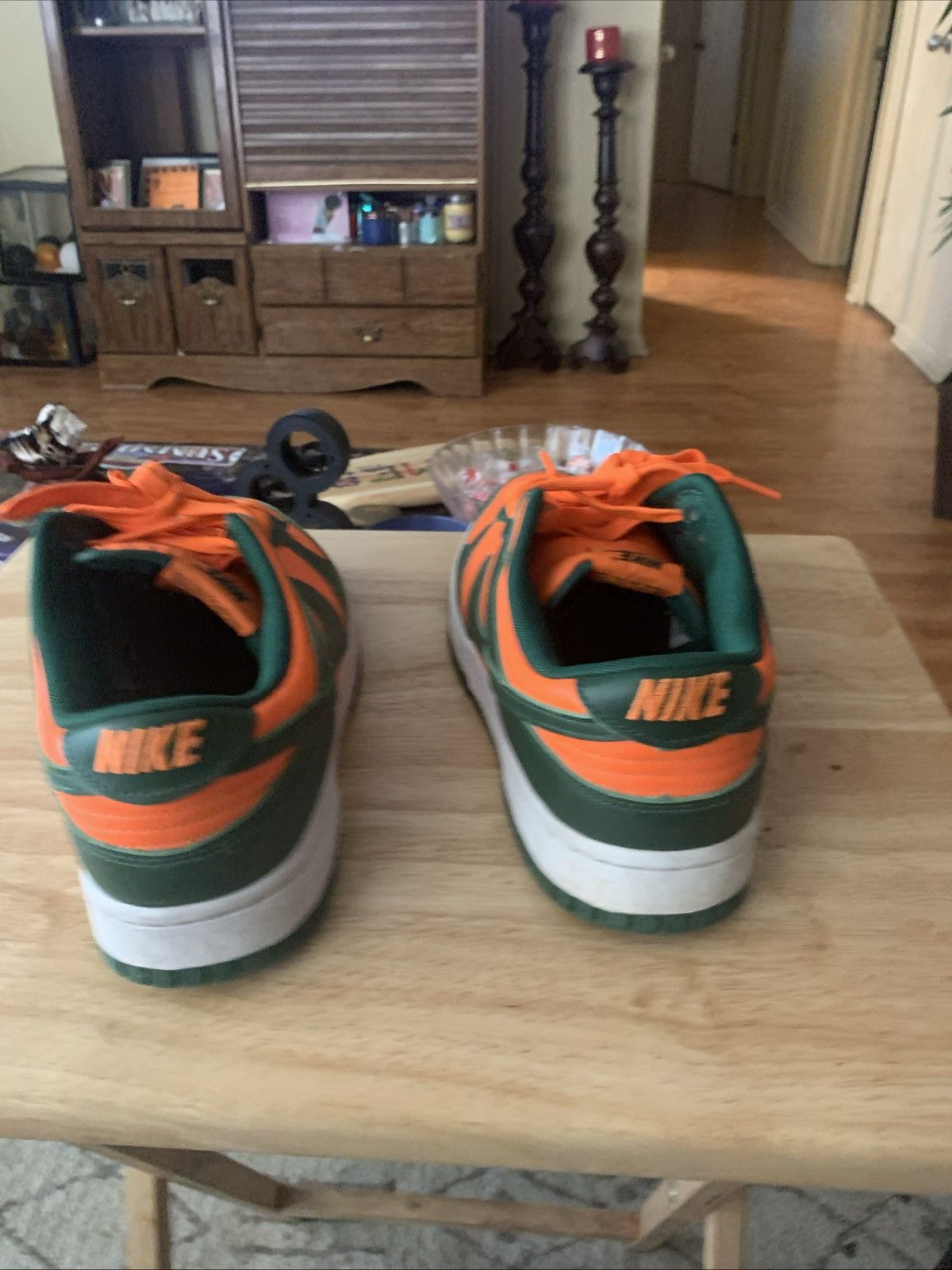 Nike hurricane miami nike dunk low retro Size US 9 / EU 42 - 4 Thumbnail