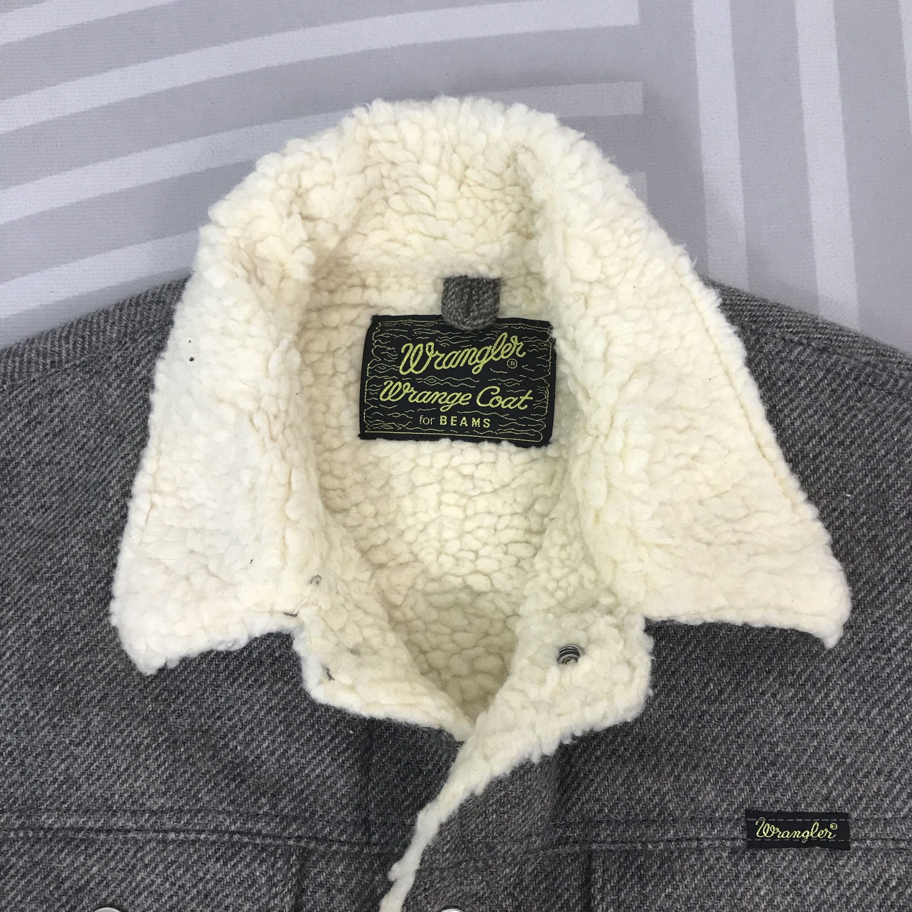 Wrangler Vintage Wrange X Beams Wool snap button Coat Jacket Size US M / EU 48-50 / 2 - 8 Thumbnail