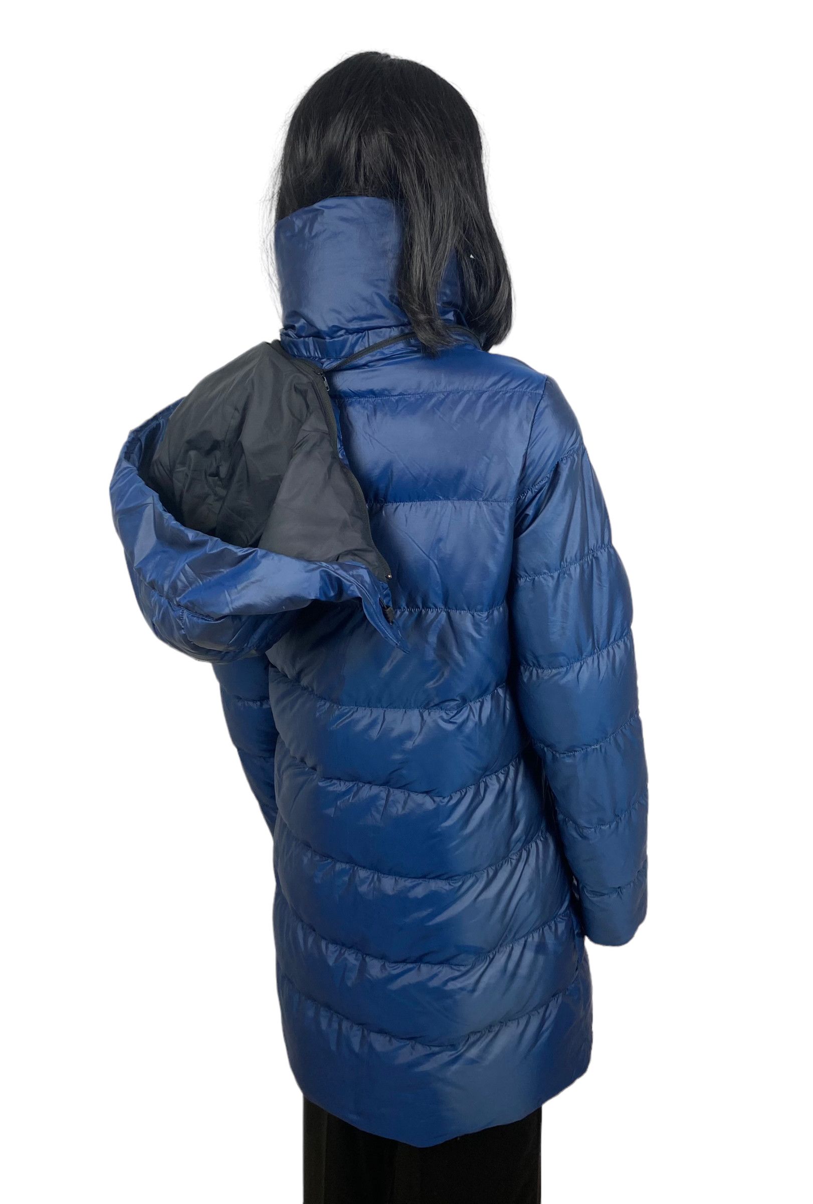 Nike Nike NSW 550 Down Fill Hooded Parka Jacket Blue Size XS Size XS / US 0-2 / IT 36-38 - 7 Thumbnail