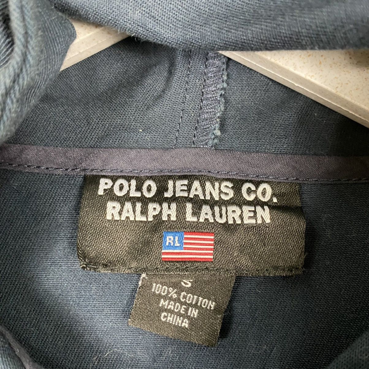 Denim & Supply Ralph Lauren × Polo Ralph Lauren Vintage Polo Jeans Co By Ralph Lauren Halfzip Hoodie Size US M / EU 48-50 / 2 - 11 Thumbnail