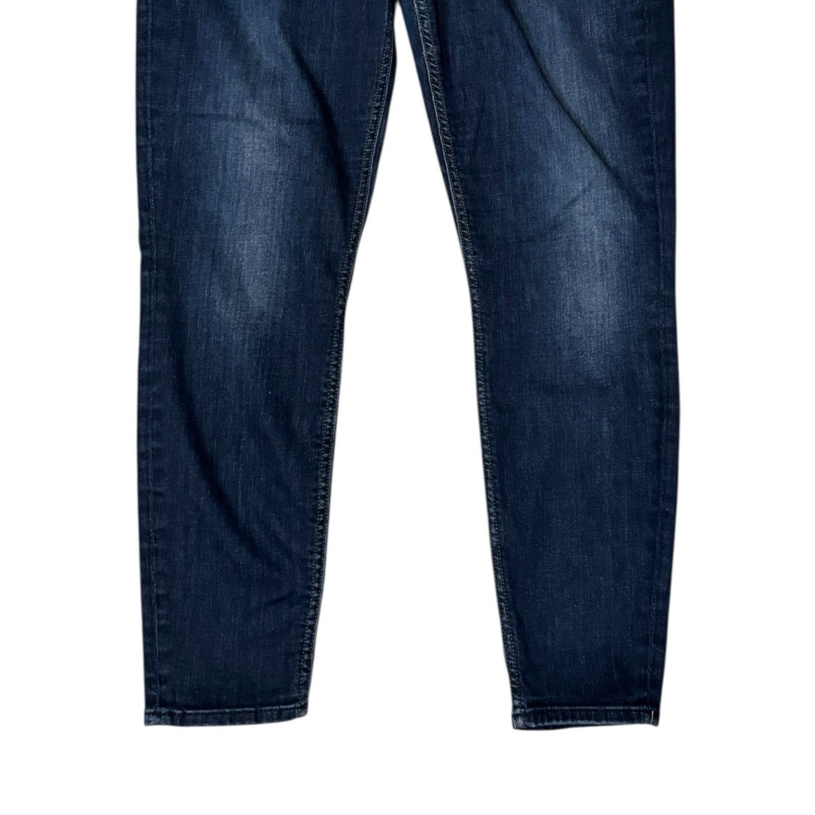 7 For All Mankind JEN7 By 7 For All Mankind Legging Ankle Jeans Dark Wash Size 36" / US 14 / IT 50 - 3 Thumbnail