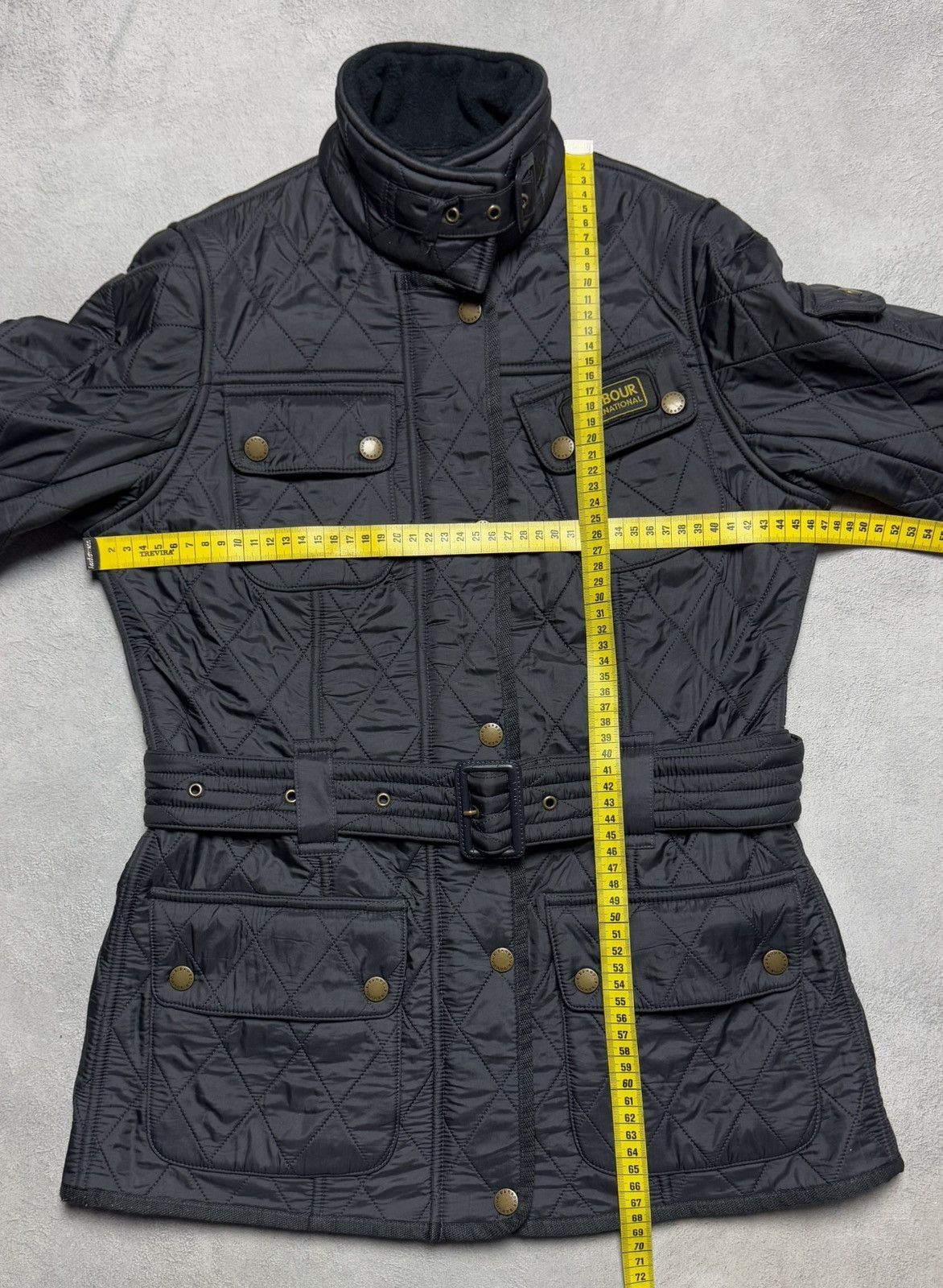 Barbour Barbour International Polarquilt Quilted Jacket Biker Size S / US 4 / IT 40 - 17 Thumbnail