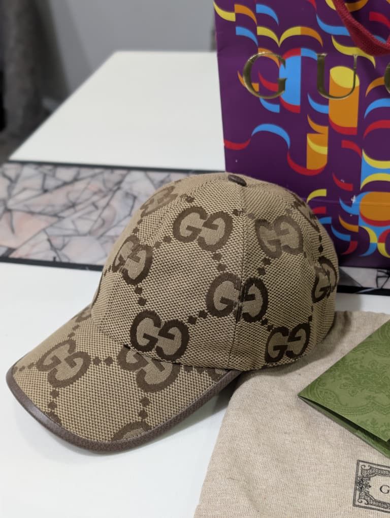 Gucci Authentic GUCCI Jumbo GG hat Size ONE SIZE - 11 Thumbnail