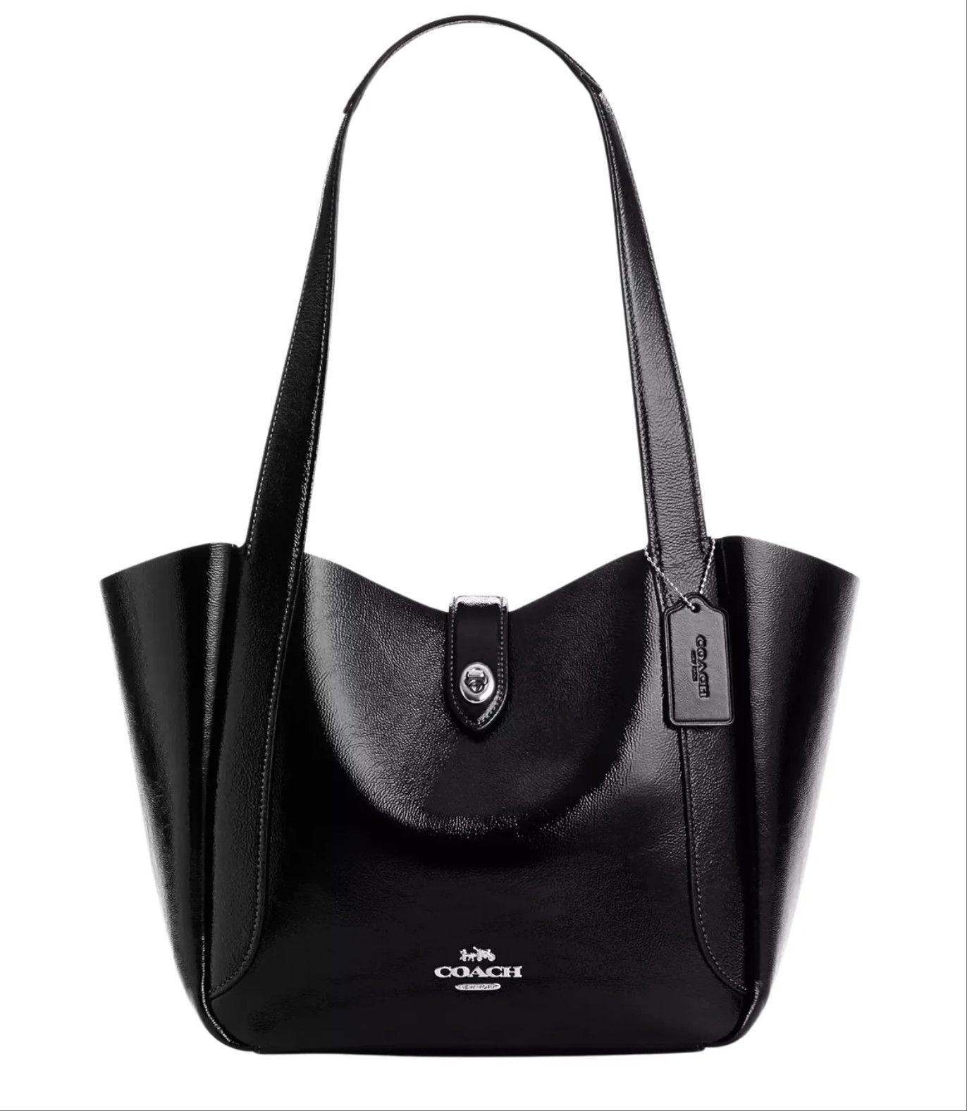 Coach Hadley Turnlock Tote Bag CCF05 Size ONE SIZE - 10 Thumbnail
