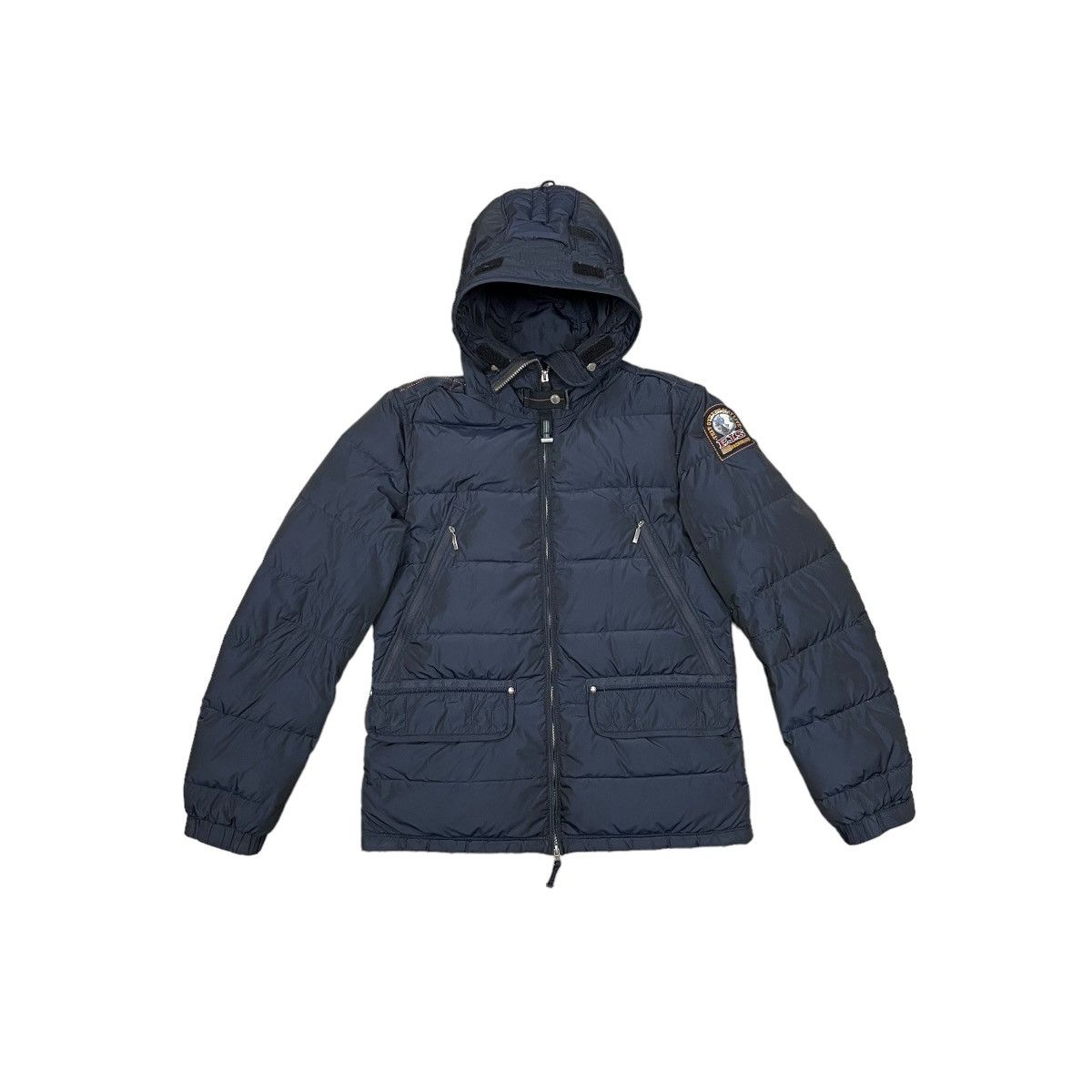 image of Parajumpers Lightweight Down Jacket Women's Rrp £600 Size L in Blue