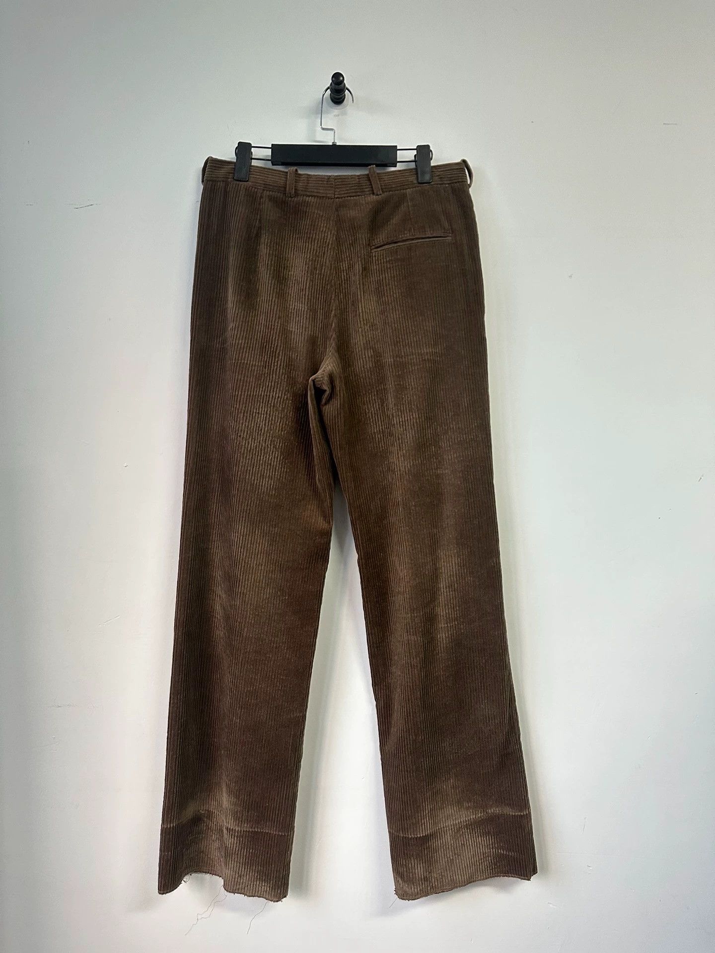 Raf Simons raf simons 01aw riot riot riot brown corduroy pants 48 Size US 32 / EU 48 - 4 Thumbnail