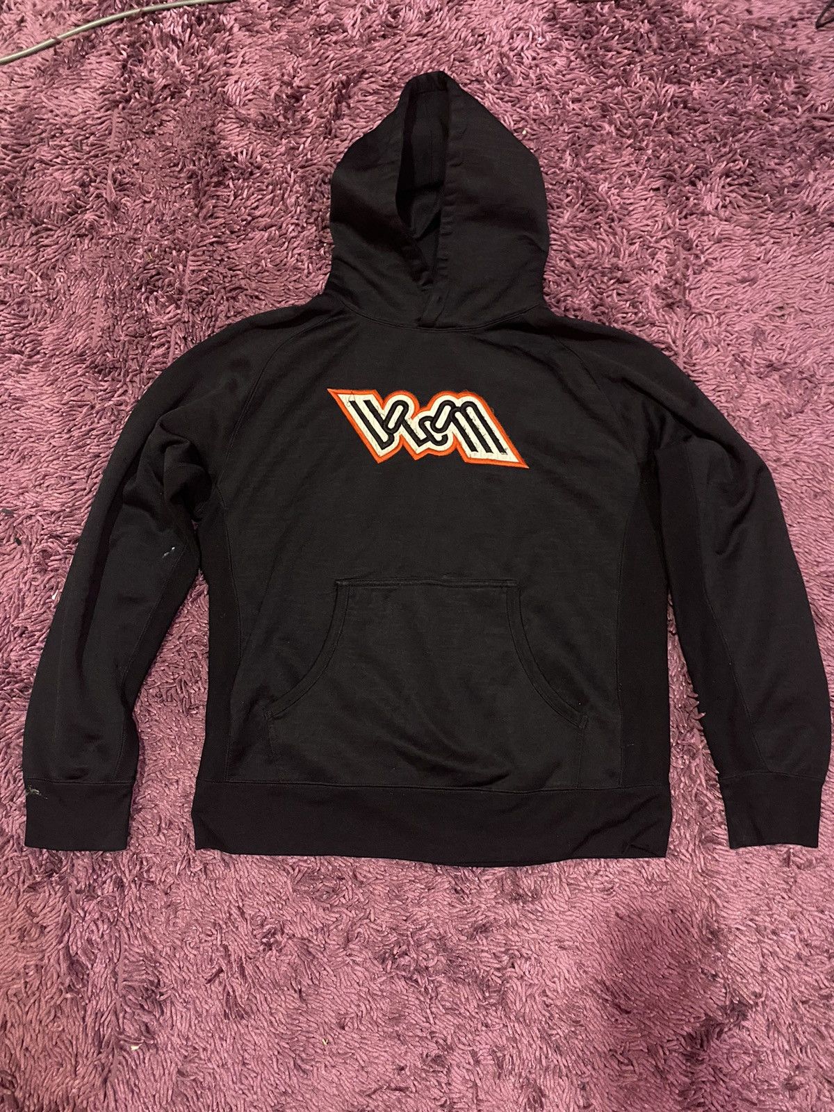 Vintage VOLCOM Spellout Black Hoodie