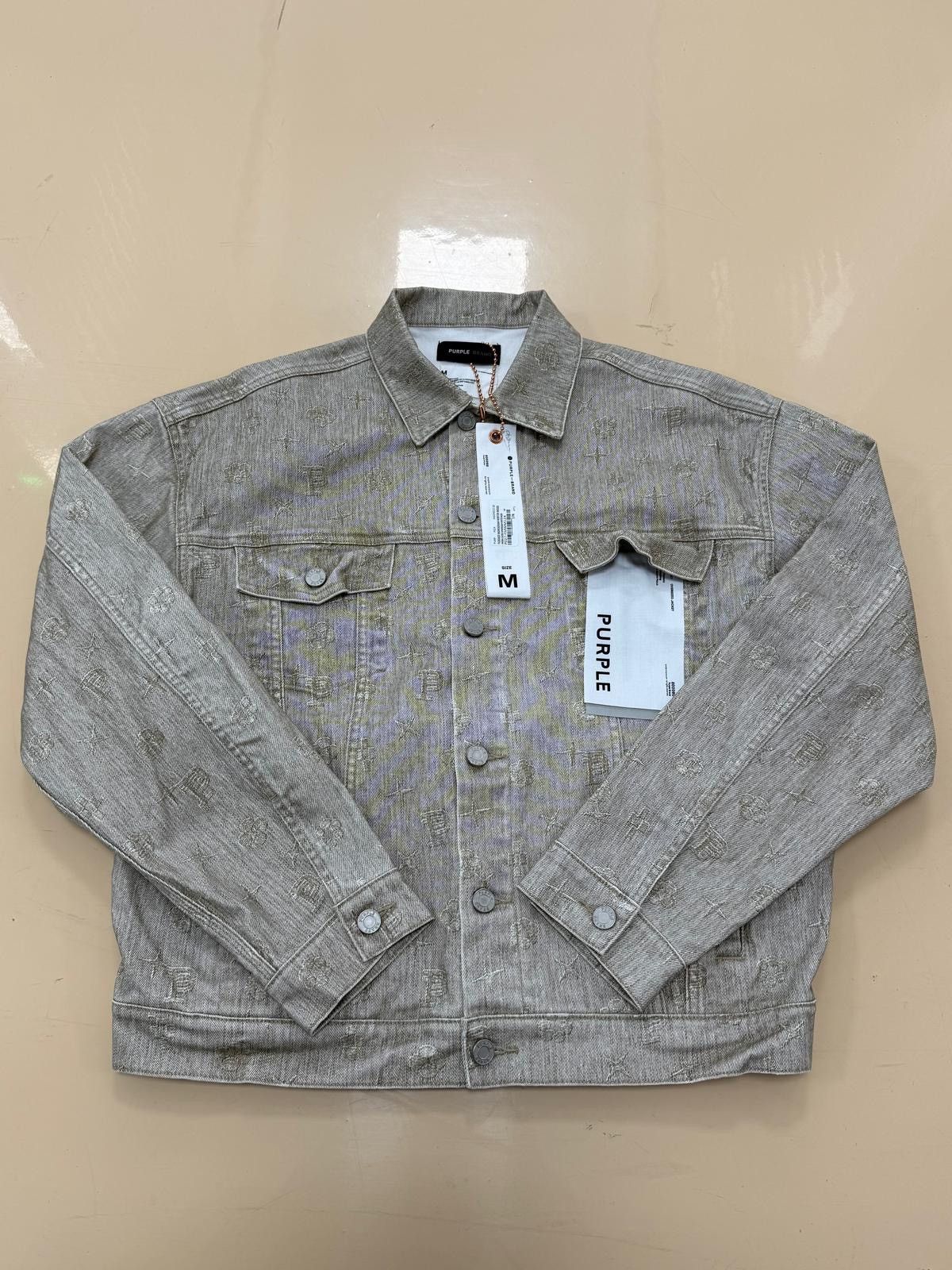 Purple Brand Purple Brand Flicked Monogram Winter Moss Jacket Size US M / EU 48-50 / 2 - 1 Thumbnail