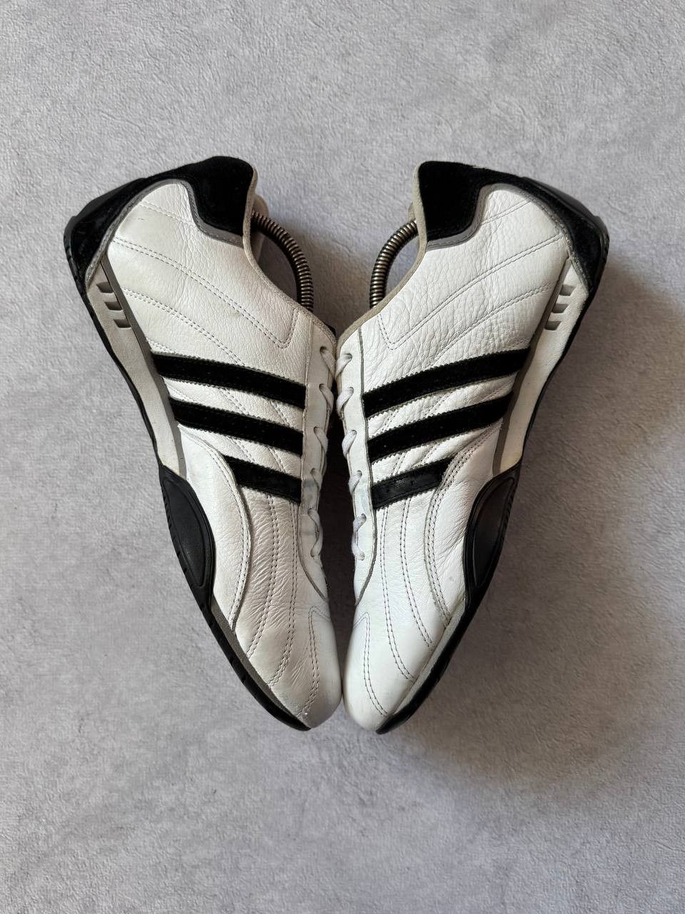Adidas Vintage 2006 Adidas Goodyear White Leather Sneakers Size US 9.5 / EU 42-43 - 3 Thumbnail