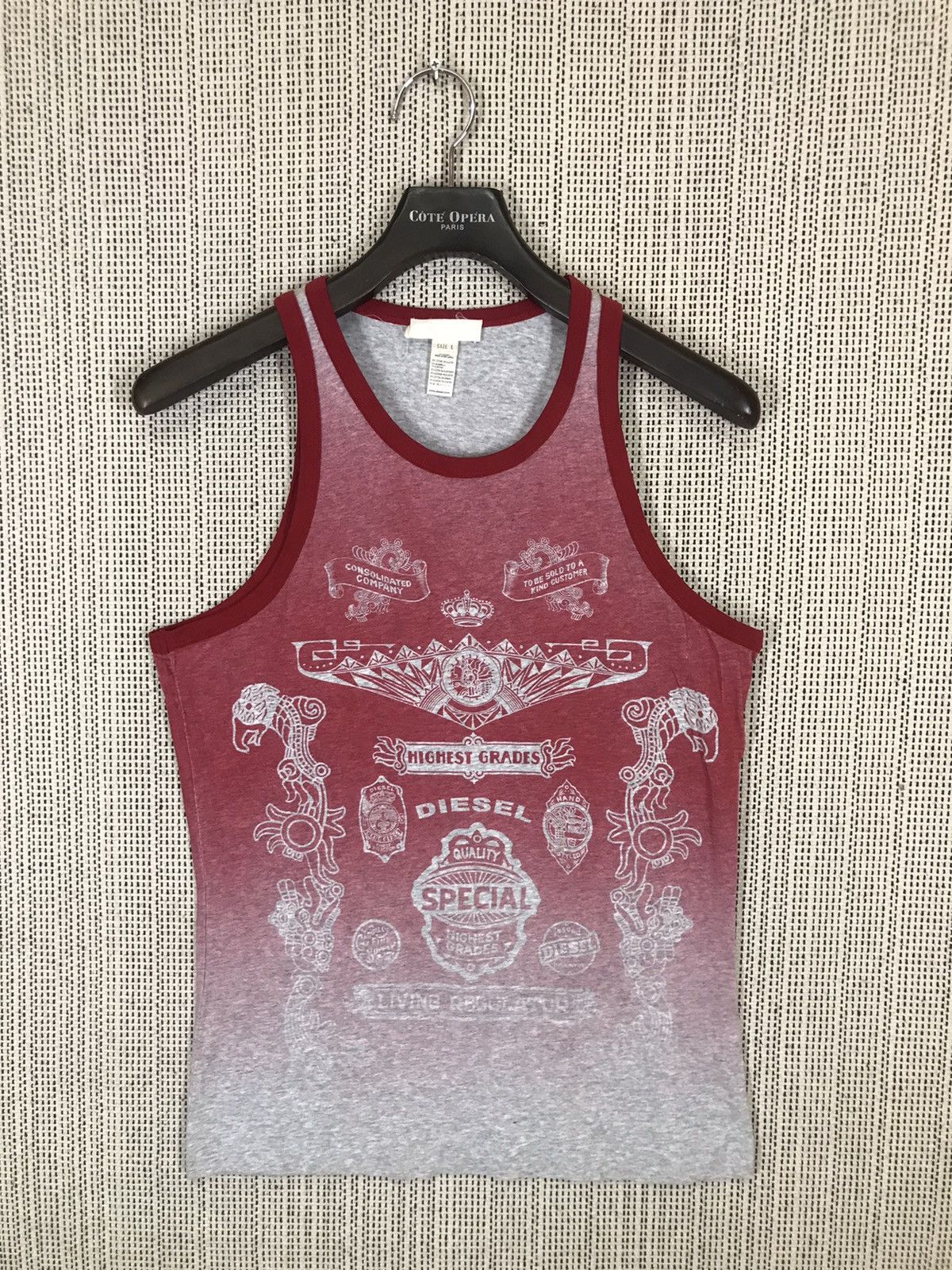 Karl Kani ‼️DIESEL FULL PRINTED TANKTOP NICE DESIGN‼️ Size US L / EU 52-54 / 3 - 1 Thumbnail