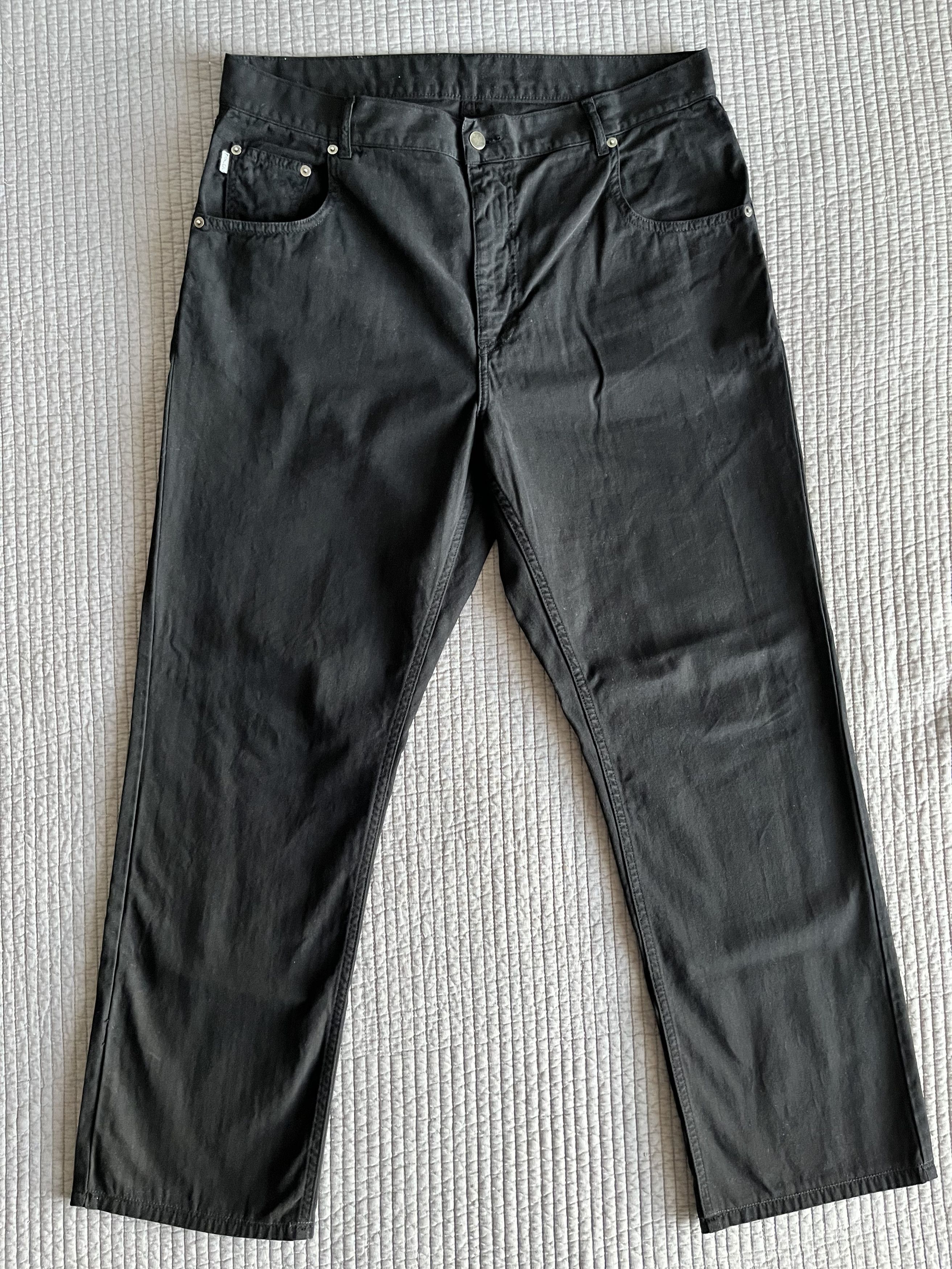CHCM Dancer Herringbone Black 5-Pocket Jeans Size US 36 / EU 52 - 1 Thumbnail