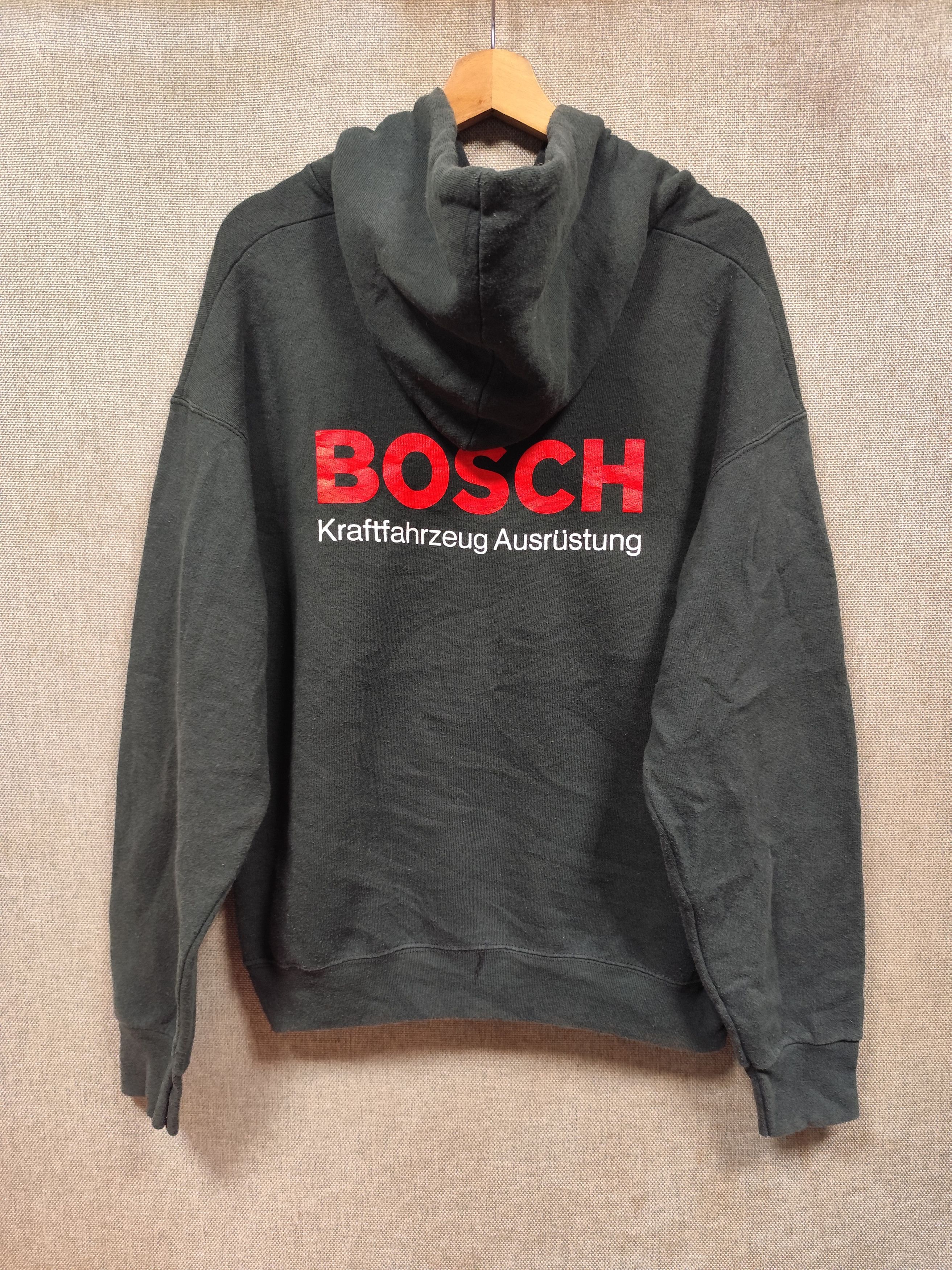 Fruit Of The Loom Vintage 90s sweatshirt hoodie bosch very rare Size US L / EU 52-54 / 3 - 1 Thumbnail