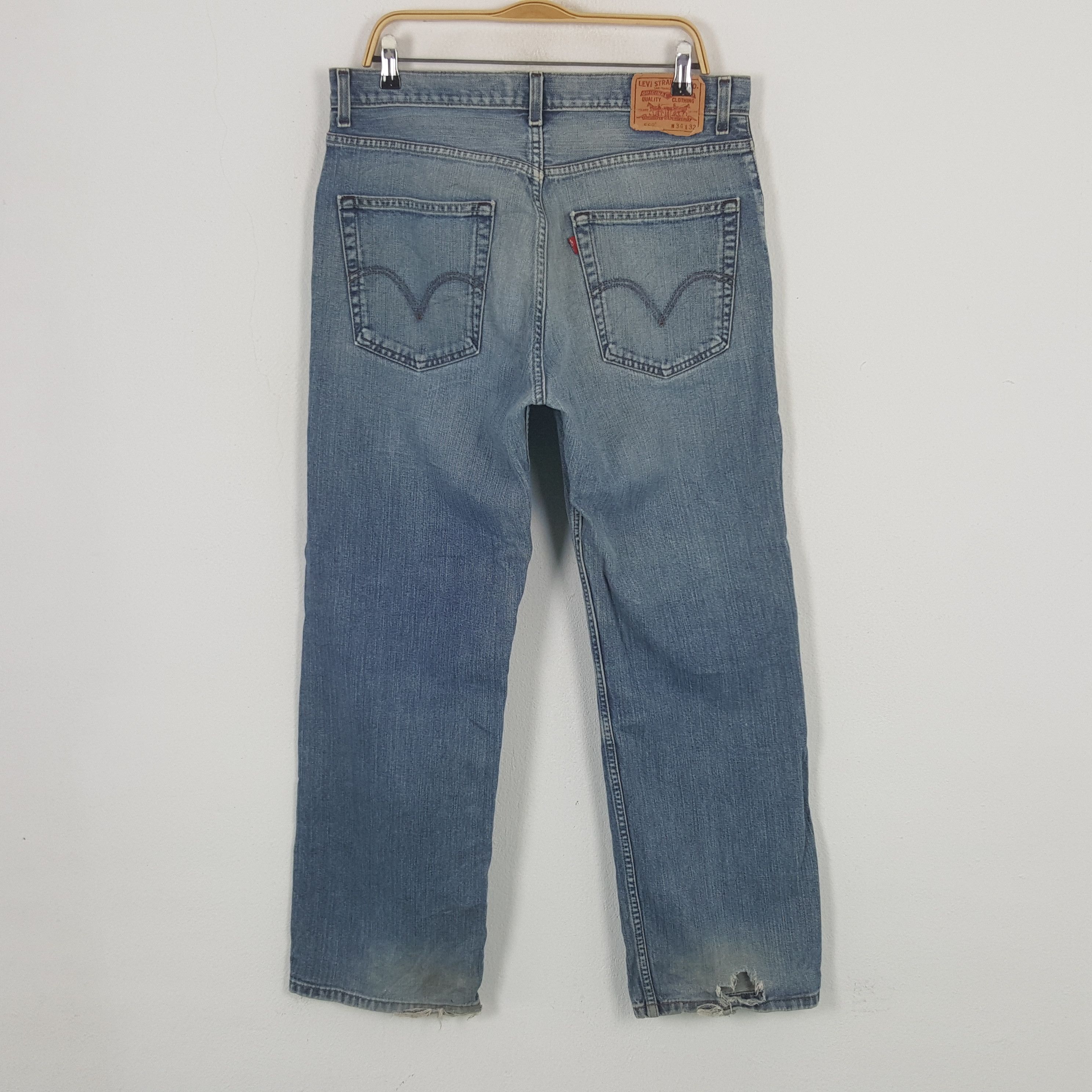 Levi's × Vintage Vintage Levi's Loose Straight Denim Jeans Size US 33 - 4 Thumbnail